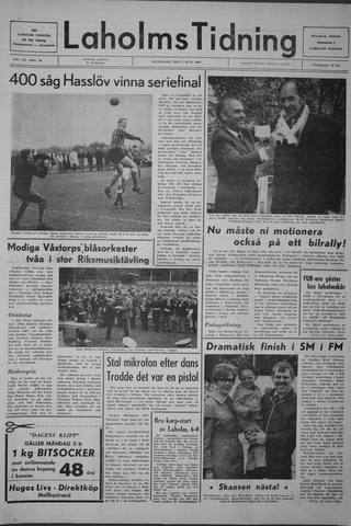 Förstasidan, Måndag 2 juni 1969