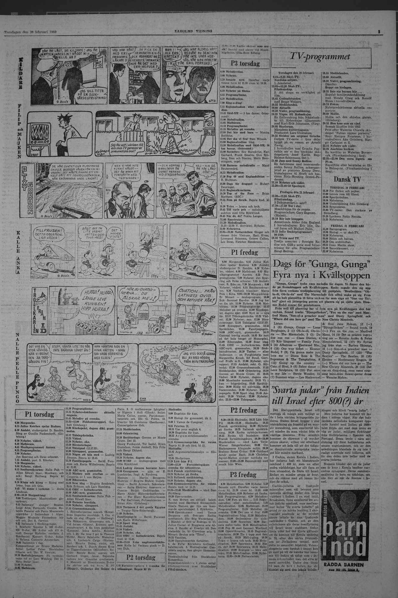 Laholms Tidning Torsdag 20 februari 1969, sida 5