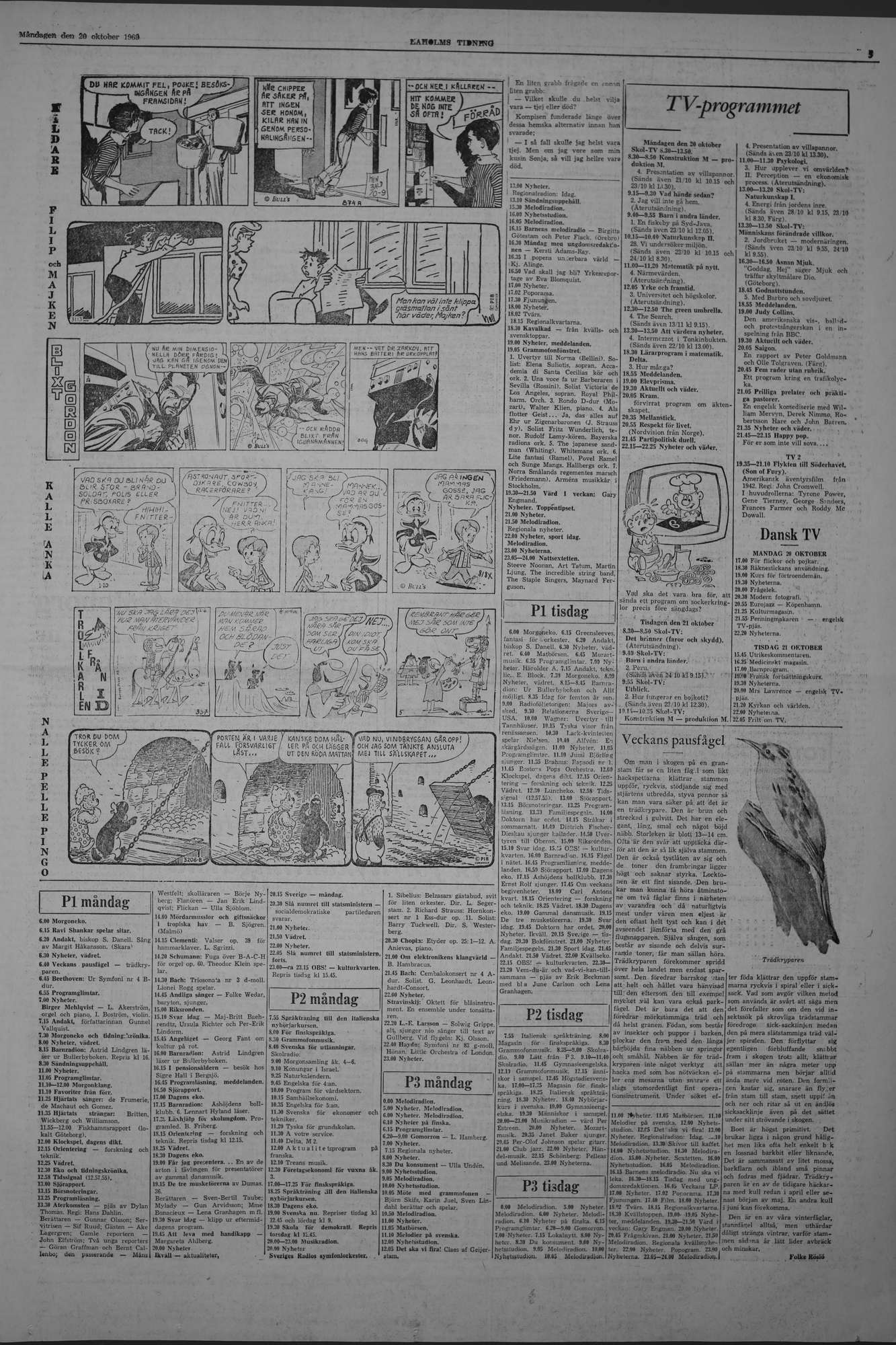 Laholms Tidning Måndag 20 oktober 1969, sida 5