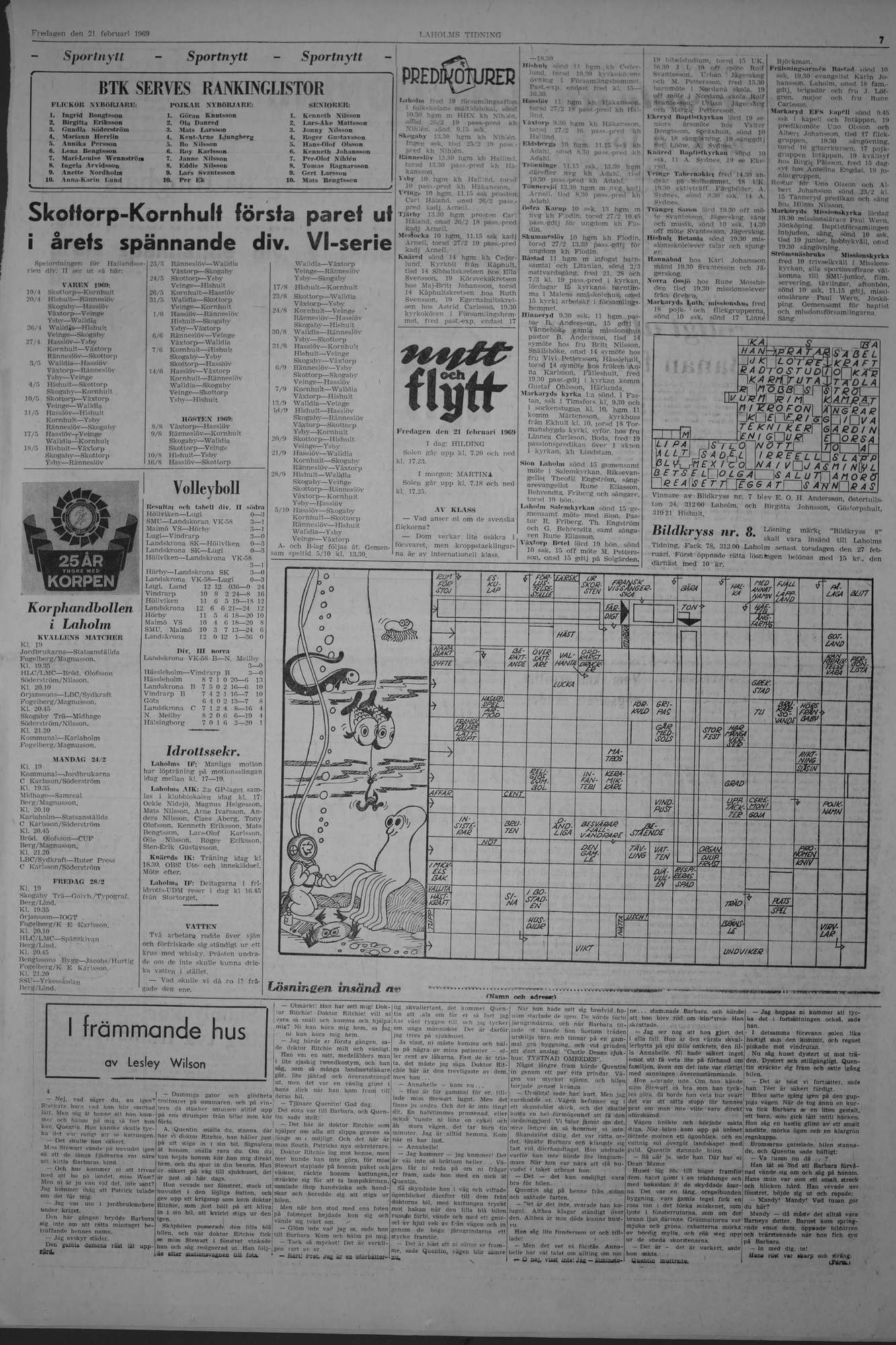 Laholms Tidning Fredag 21 februari 1969, sida 7