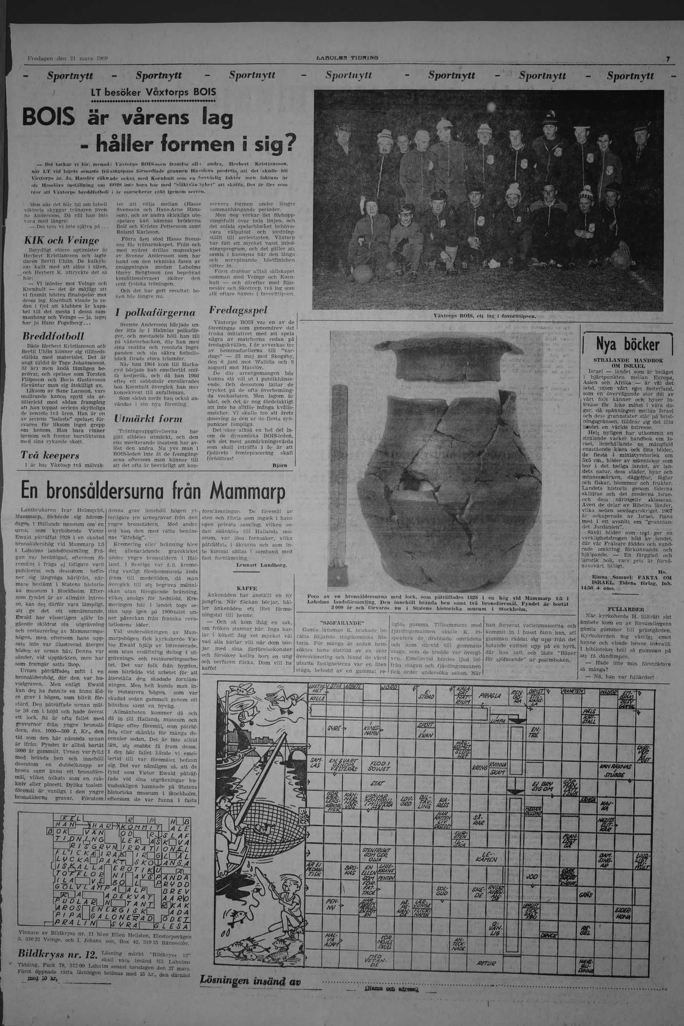 Laholms Tidning Fredag 21 mars 1969, sida 7