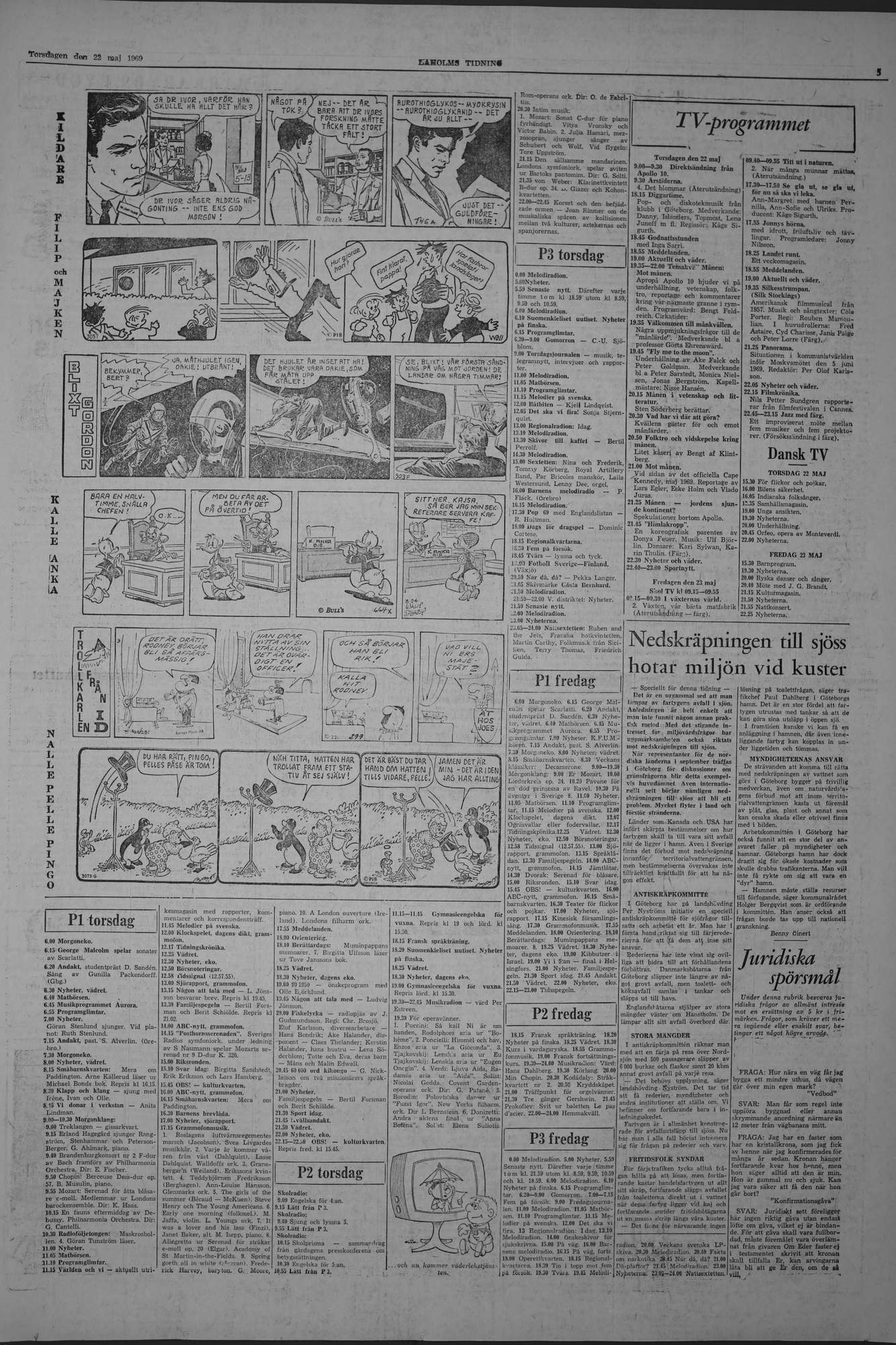 Laholms Tidning Torsdag 22 maj 1969, sida 5