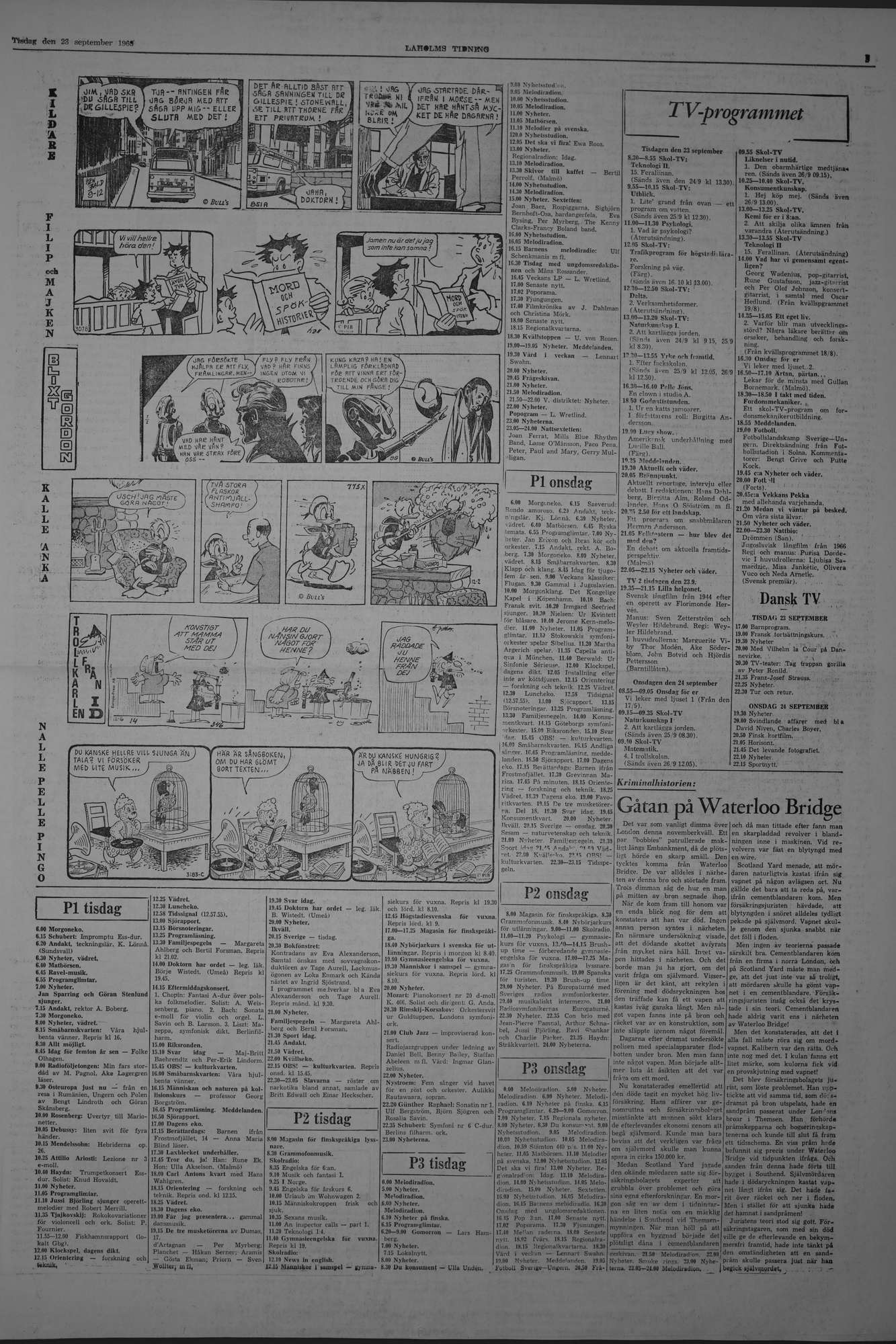 Laholms Tidning Tisdag 23 september 1969, sida 5