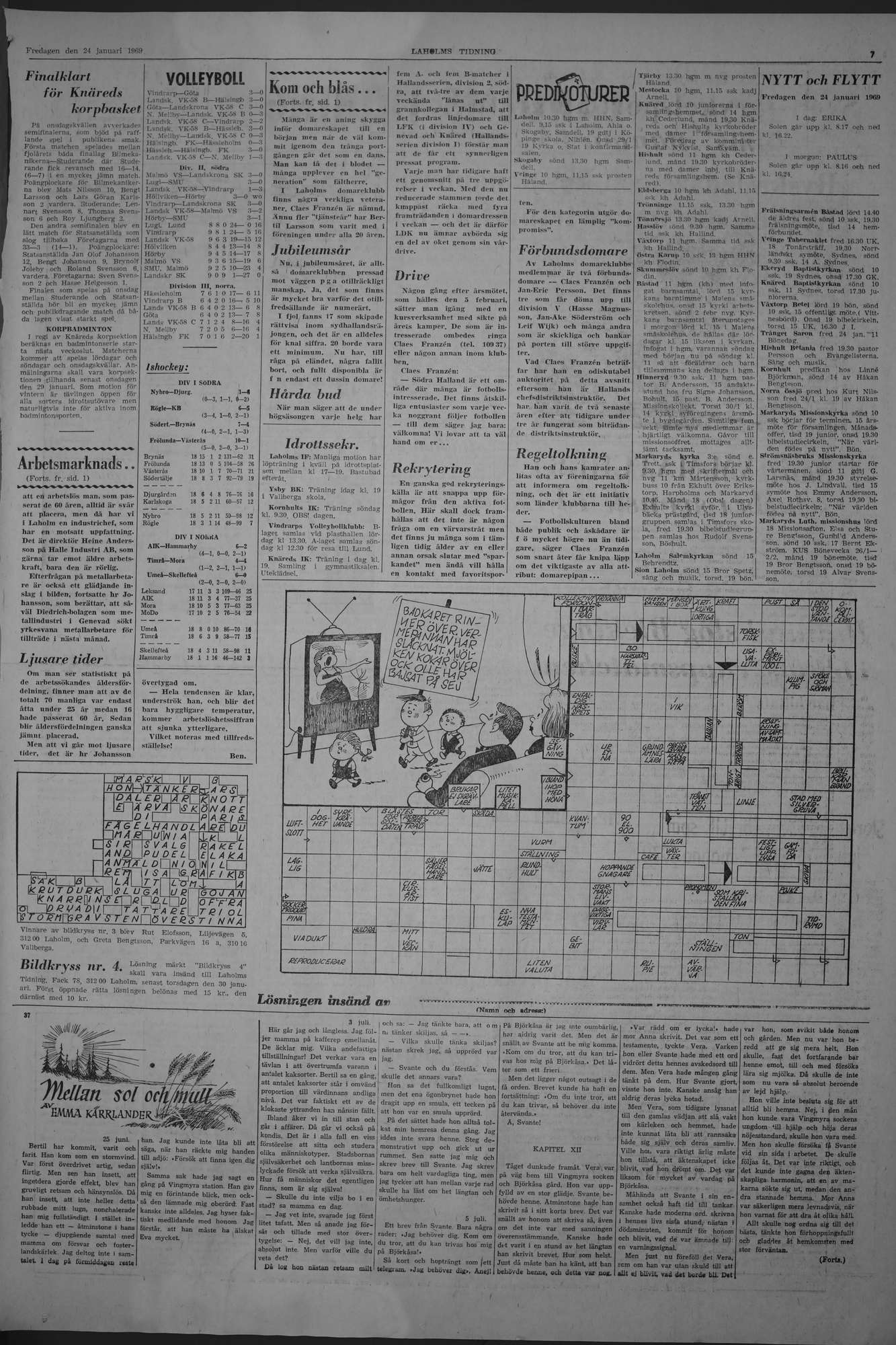 Laholms Tidning Fredag 24 januari 1969, sida 7
