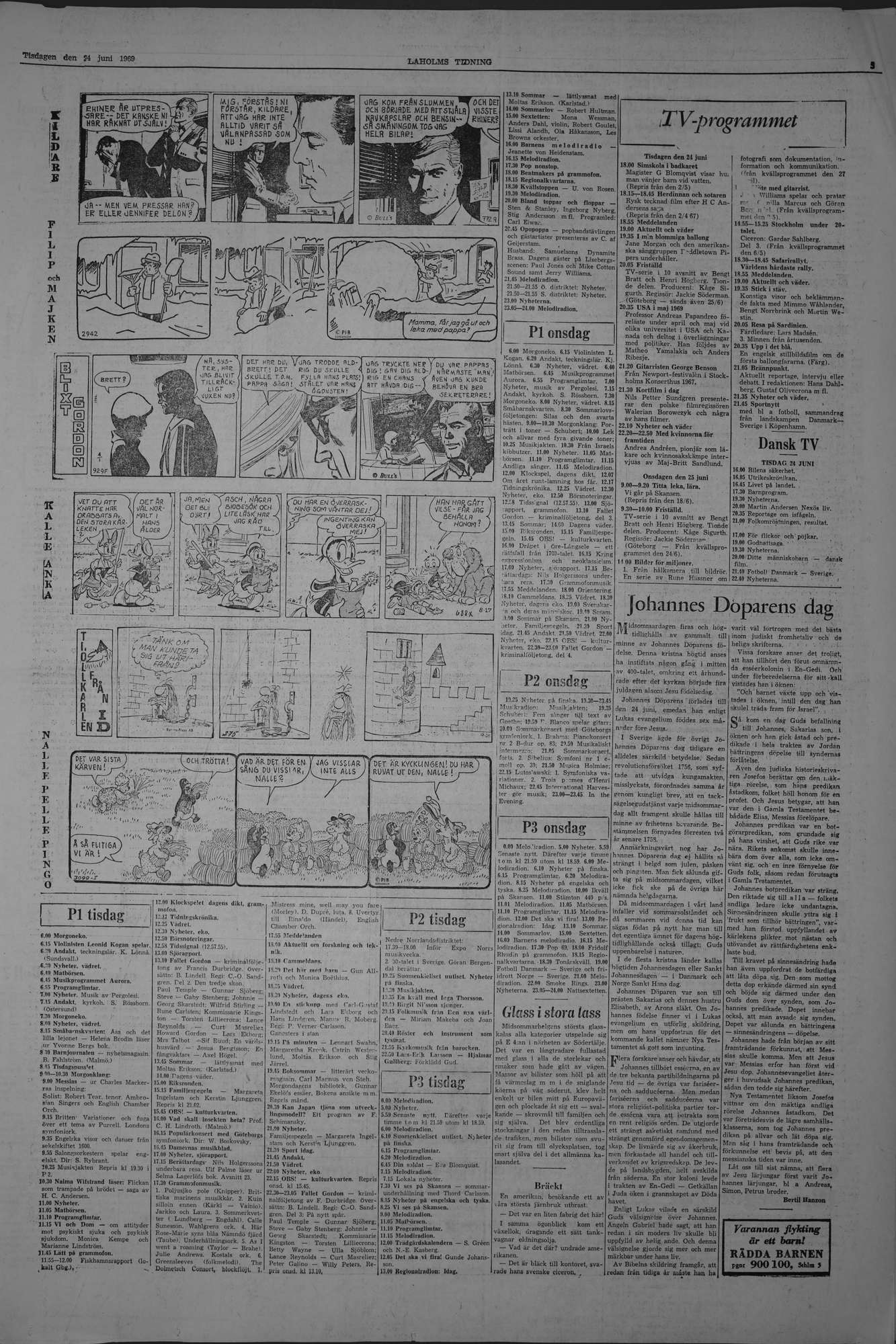 Laholms Tidning Tisdag 24 juni 1969, sida 5