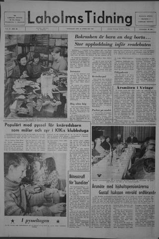 Förstasidan, Onsdag 26 februari 1969