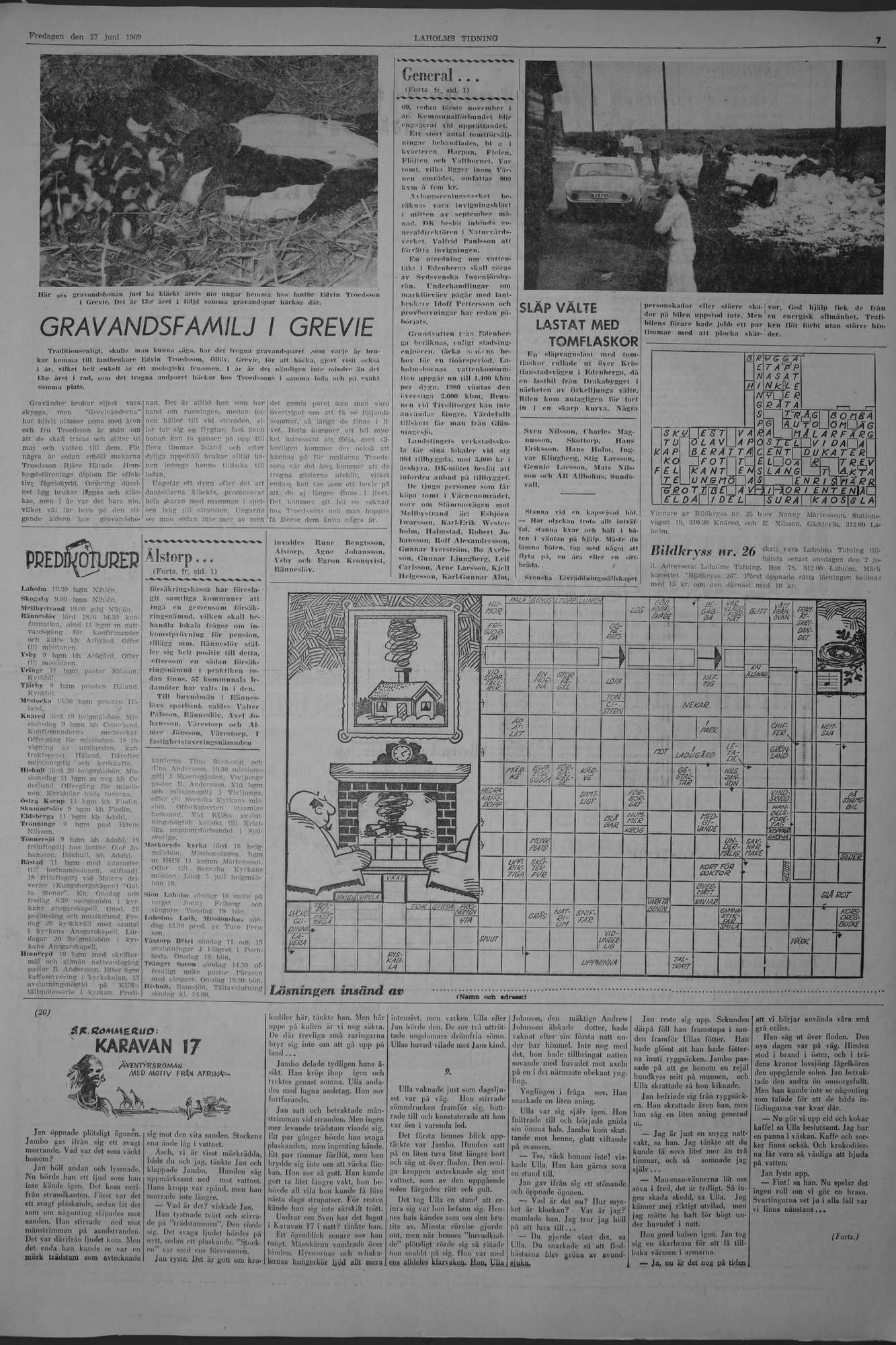 Laholms Tidning Fredag 27 juni 1969, sida 7