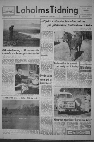 Förstasidan, Torsdag 27 mars 1969