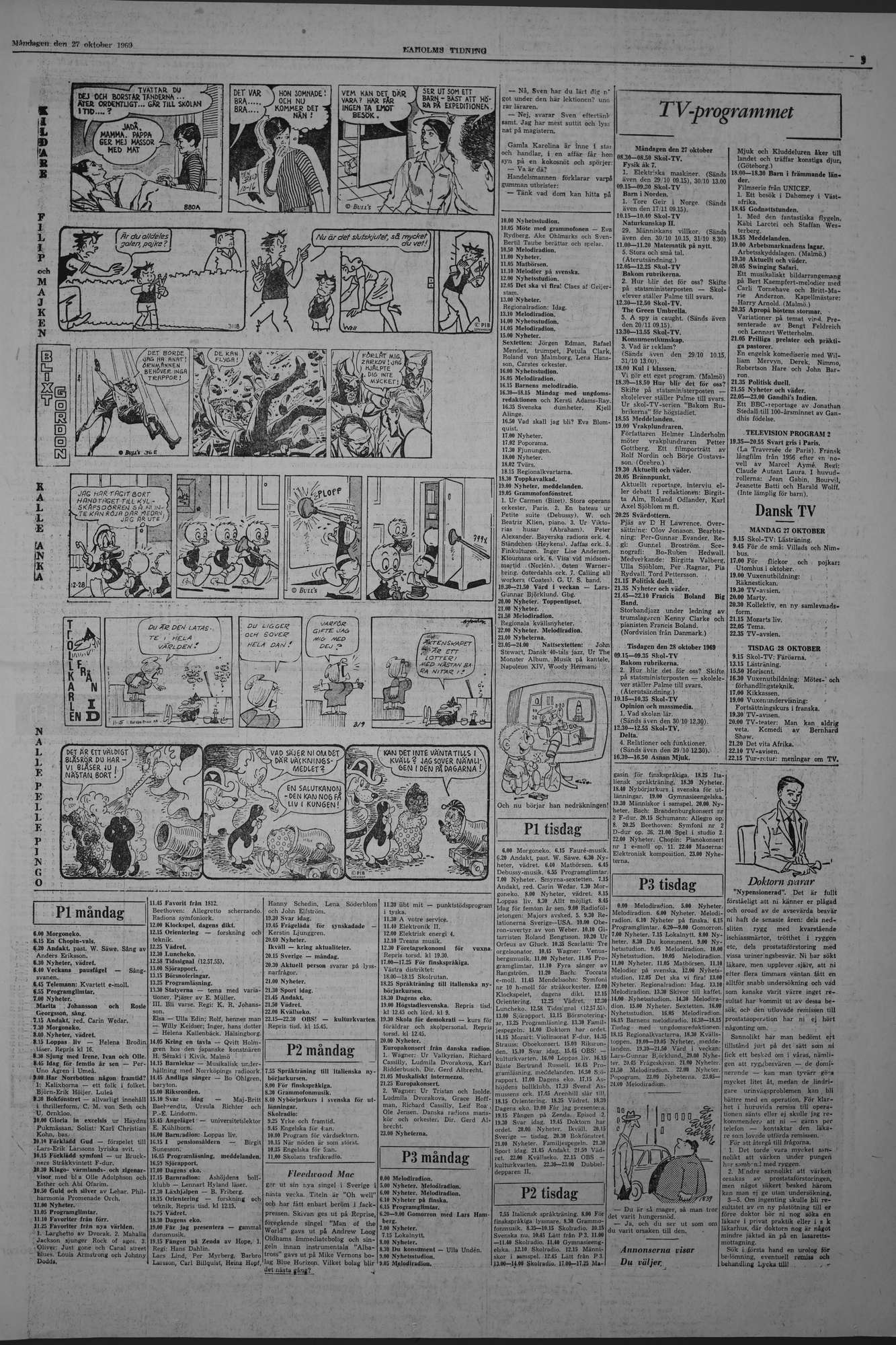 Laholms Tidning Måndag 27 oktober 1969, sida 5