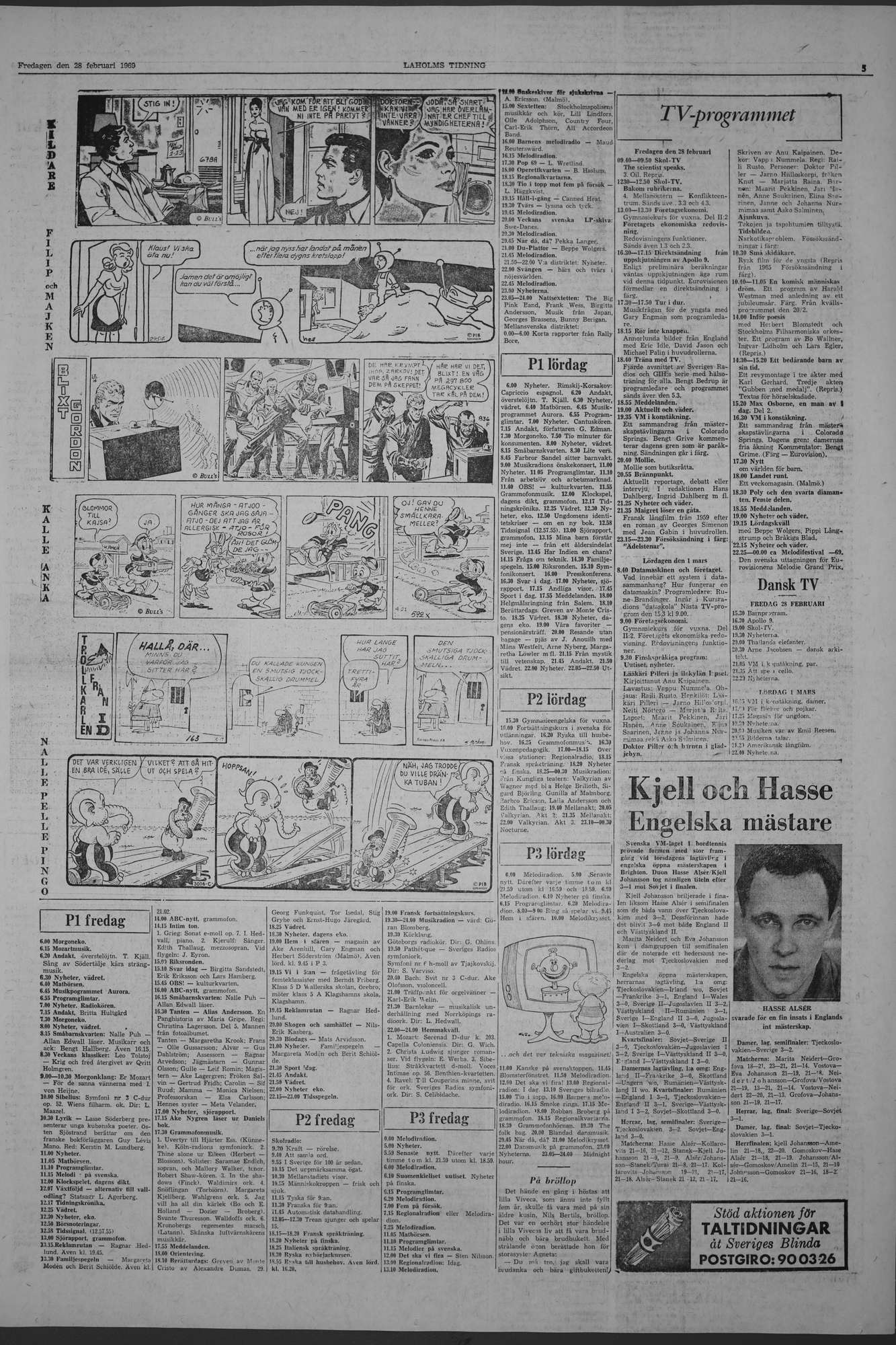 Laholms Tidning Fredag 28 februari 1969, sida 5
