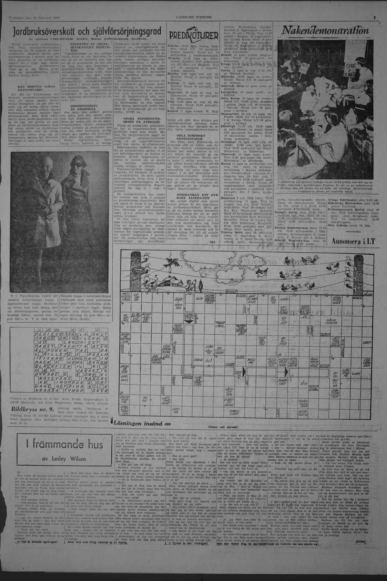 Laholms Tidning Fredag 28 februari 1969, sida 7