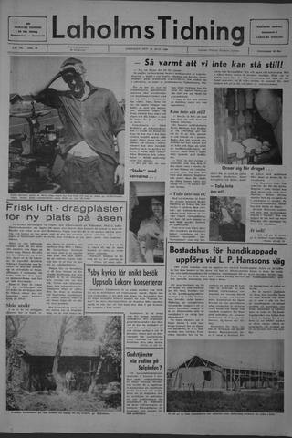 Förstasidan, Lördag 28 juni 1969