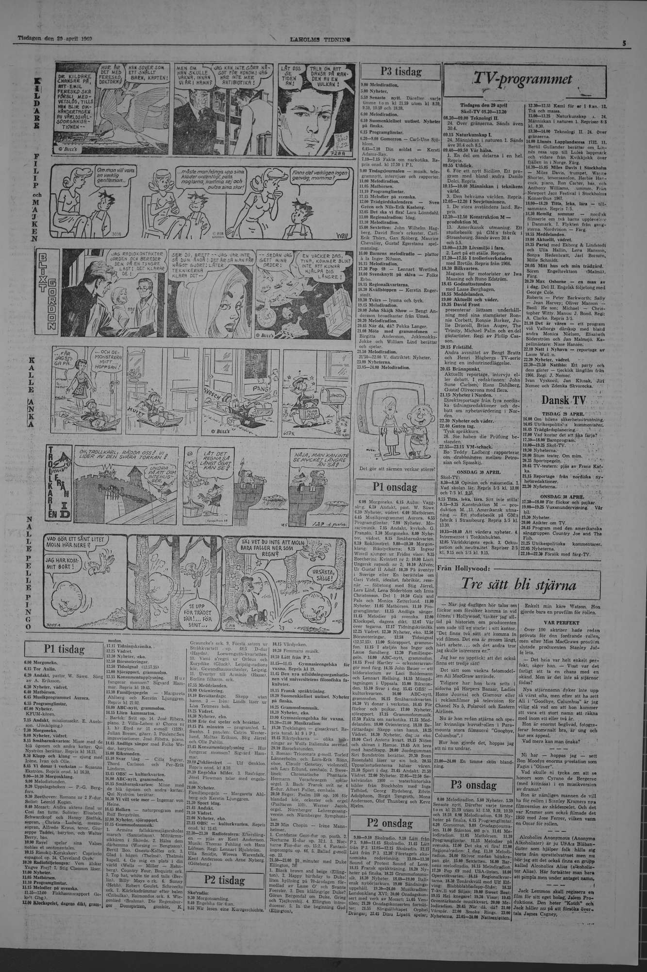 Laholms Tidning Tisdag 29 april 1969, sida 5