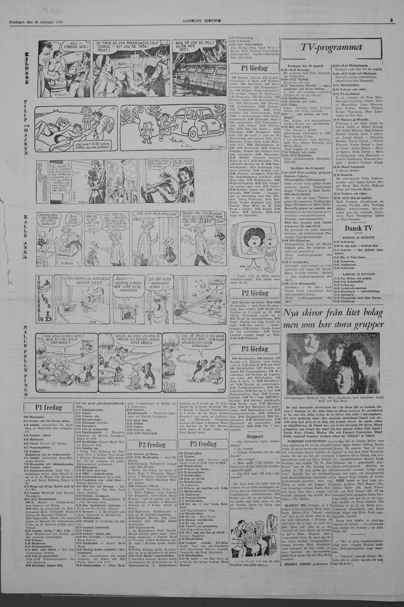 Laholms Tidning Fredag 29 augusti 1969, sida 5