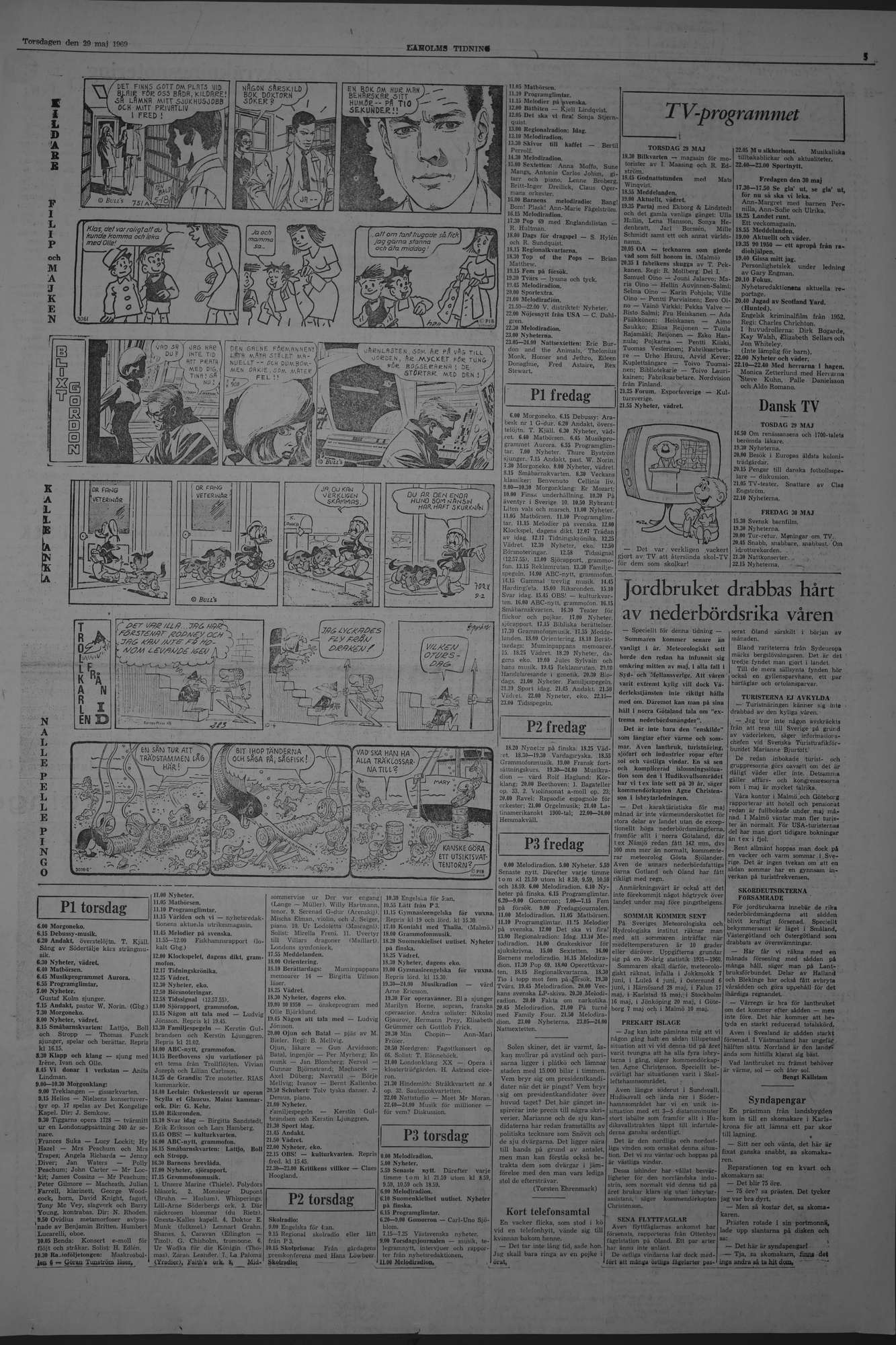 Laholms Tidning Torsdag 29 maj 1969, sida 5