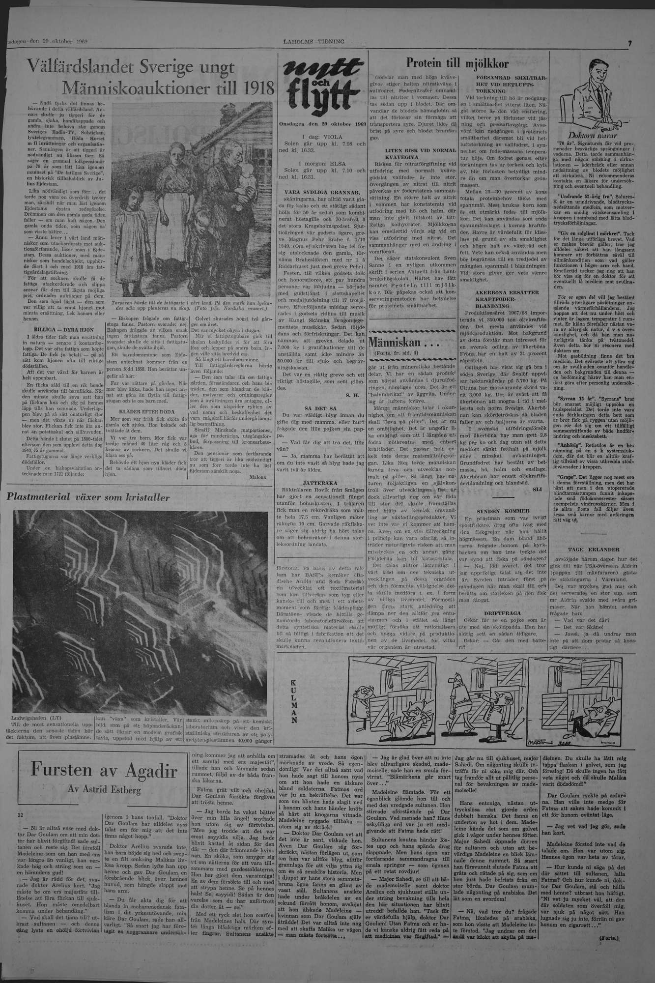 Laholms Tidning Onsdag 29 oktober 1969, sida 7