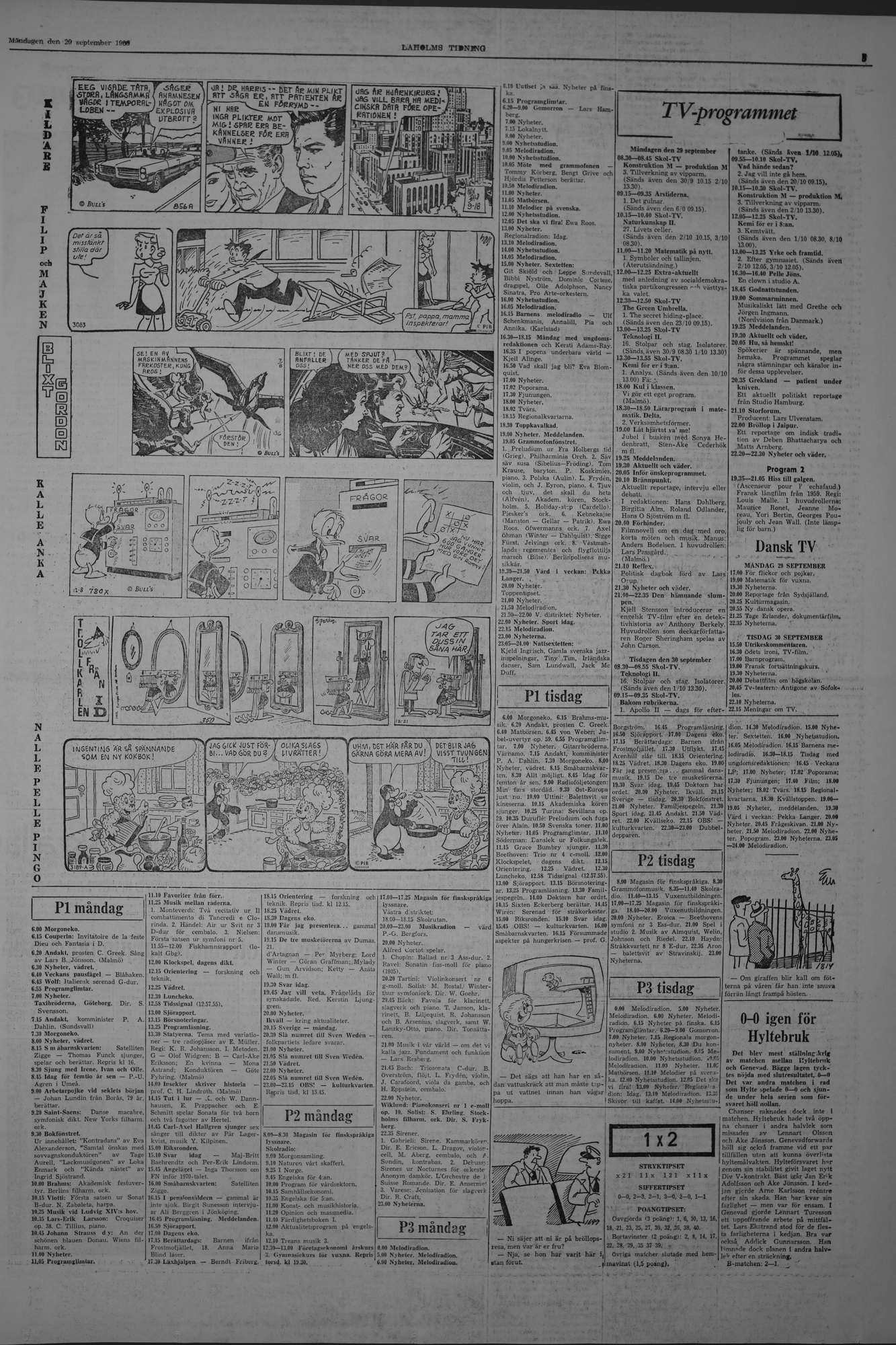 Laholms Tidning Måndag 29 september 1969, sida 5