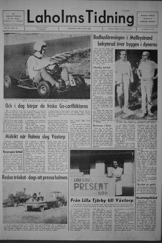 Förstasidan, Onsdag 30 juli 1969