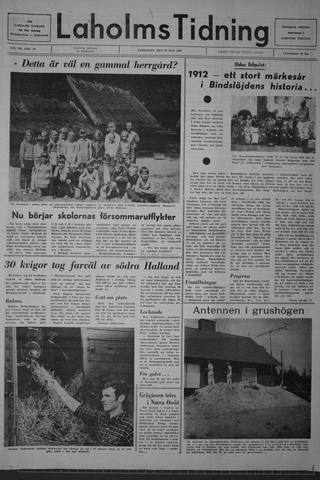 Förstasidan, Fredag 30 maj 1969