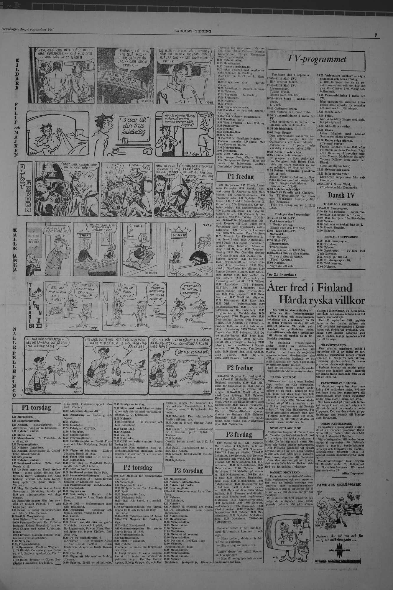 Laholms Tidning Torsdag 4 september 1969, sida 7