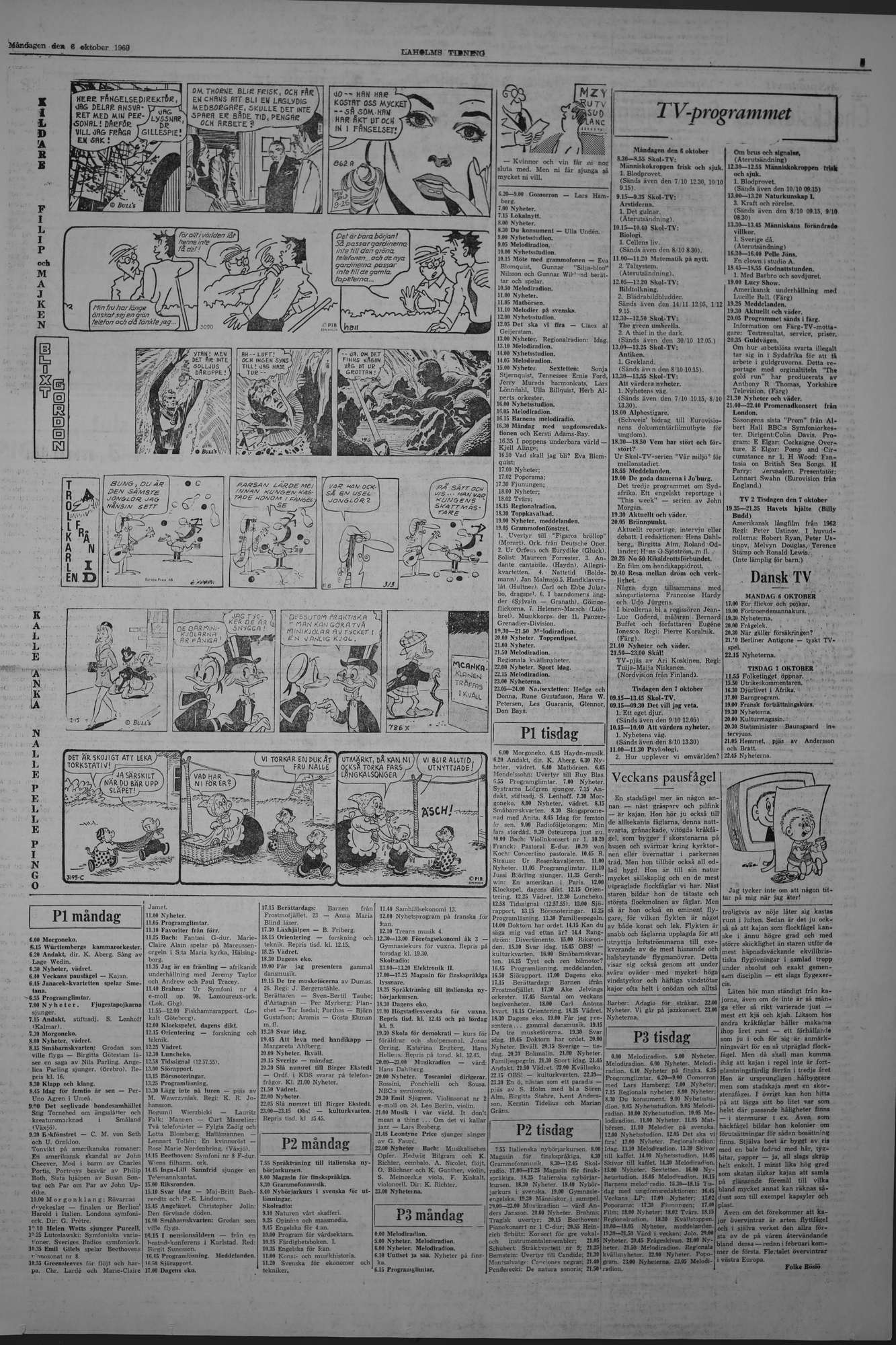 Laholms Tidning Måndag 6 oktober 1969, sida 5