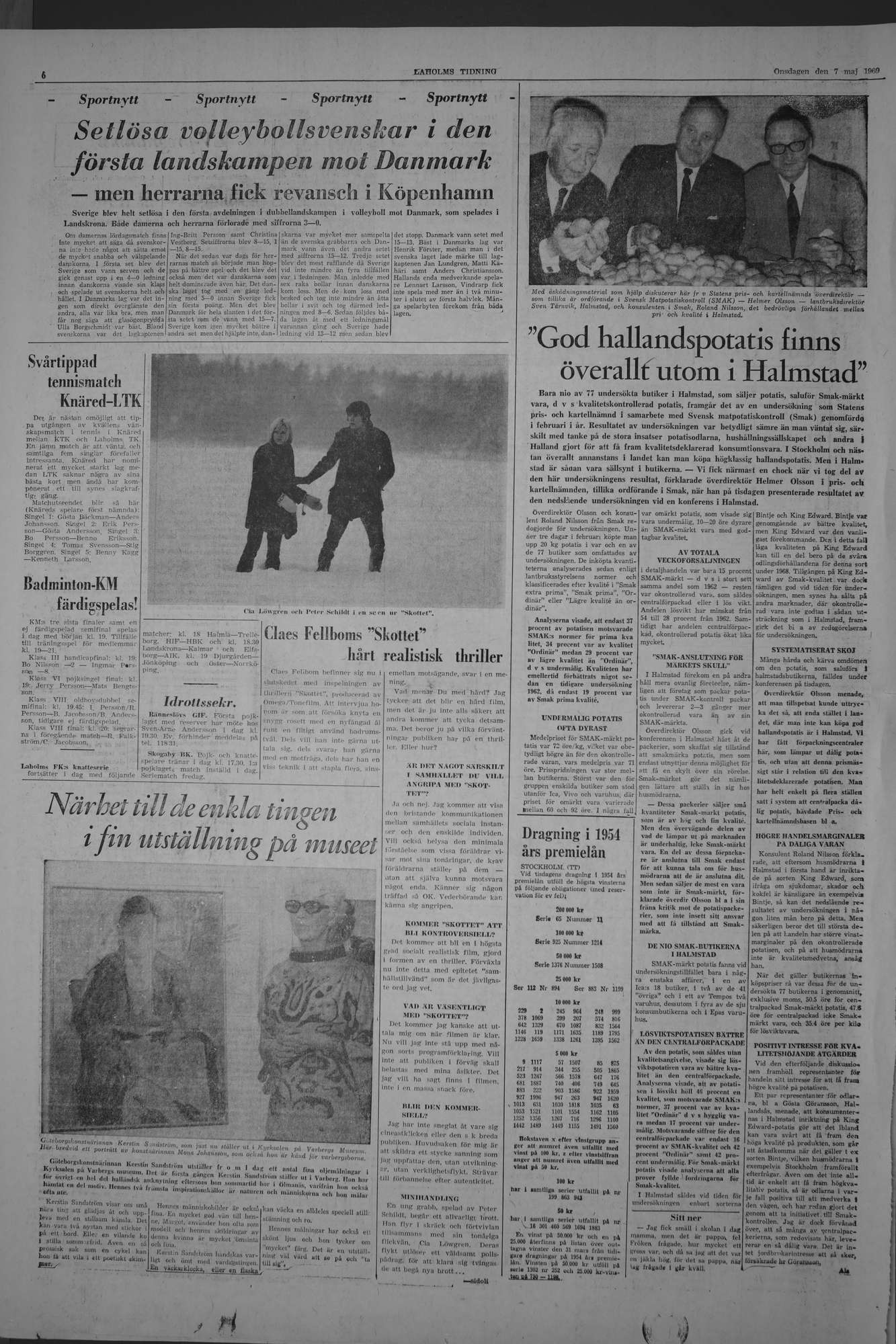 Laholms Tidning Onsdag 7 maj 1969, sida 6