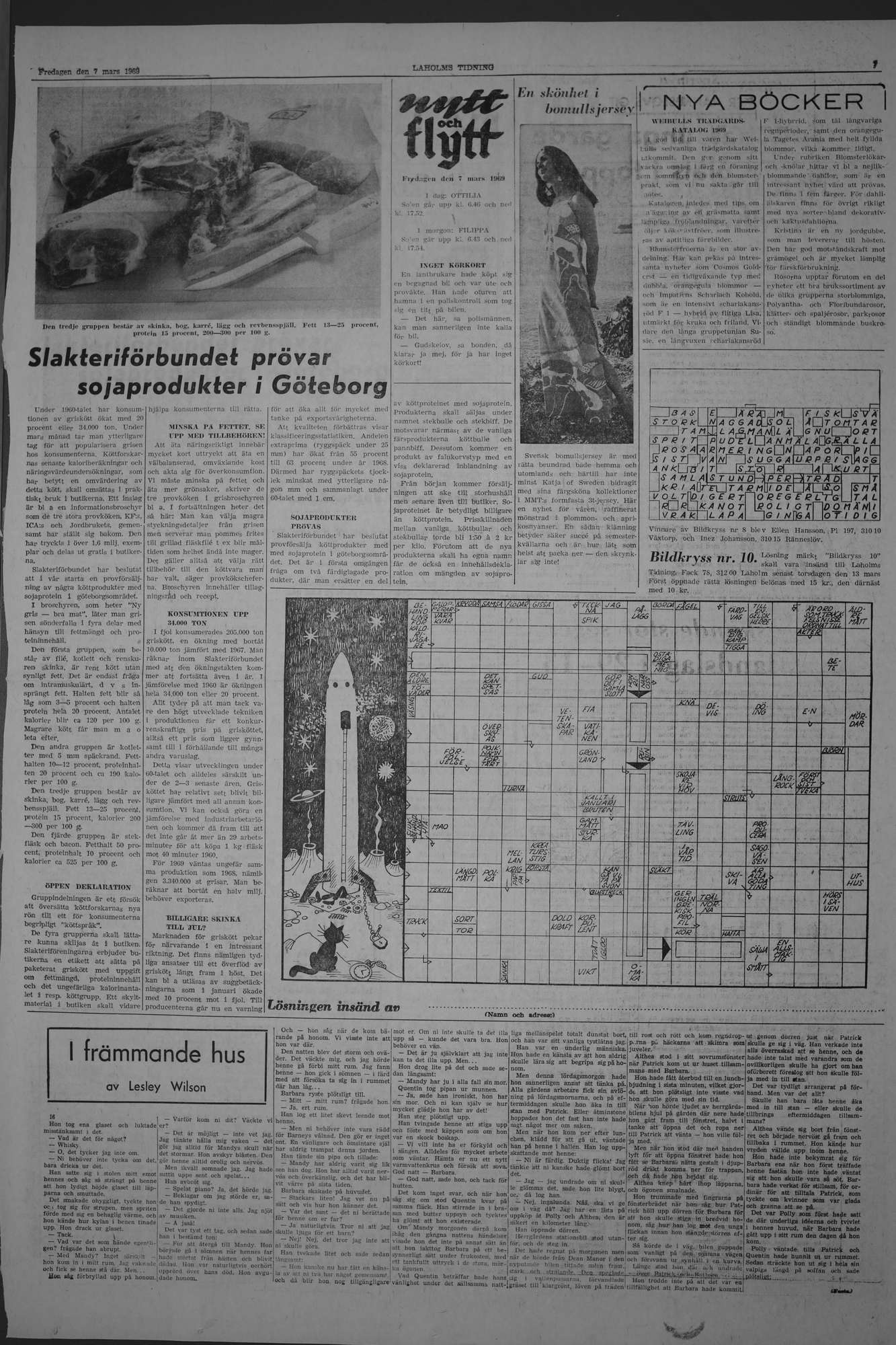 Laholms Tidning Fredag 7 mars 1969, sida 7