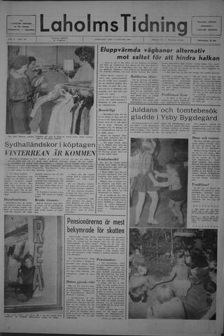 Förstasidan, Onsdag 8 januari 1969