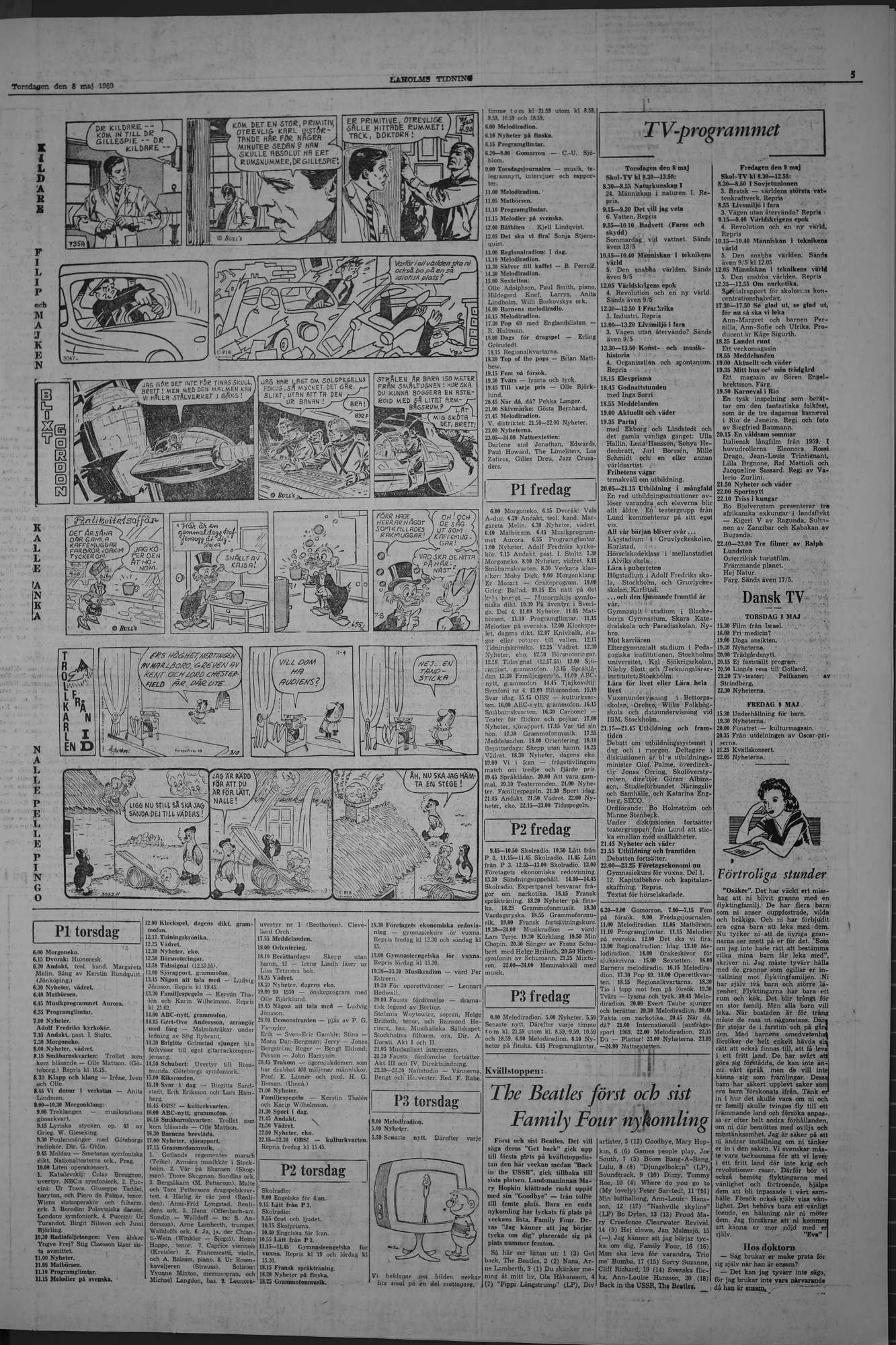 Laholms Tidning Torsdag 8 maj 1969, sida 5