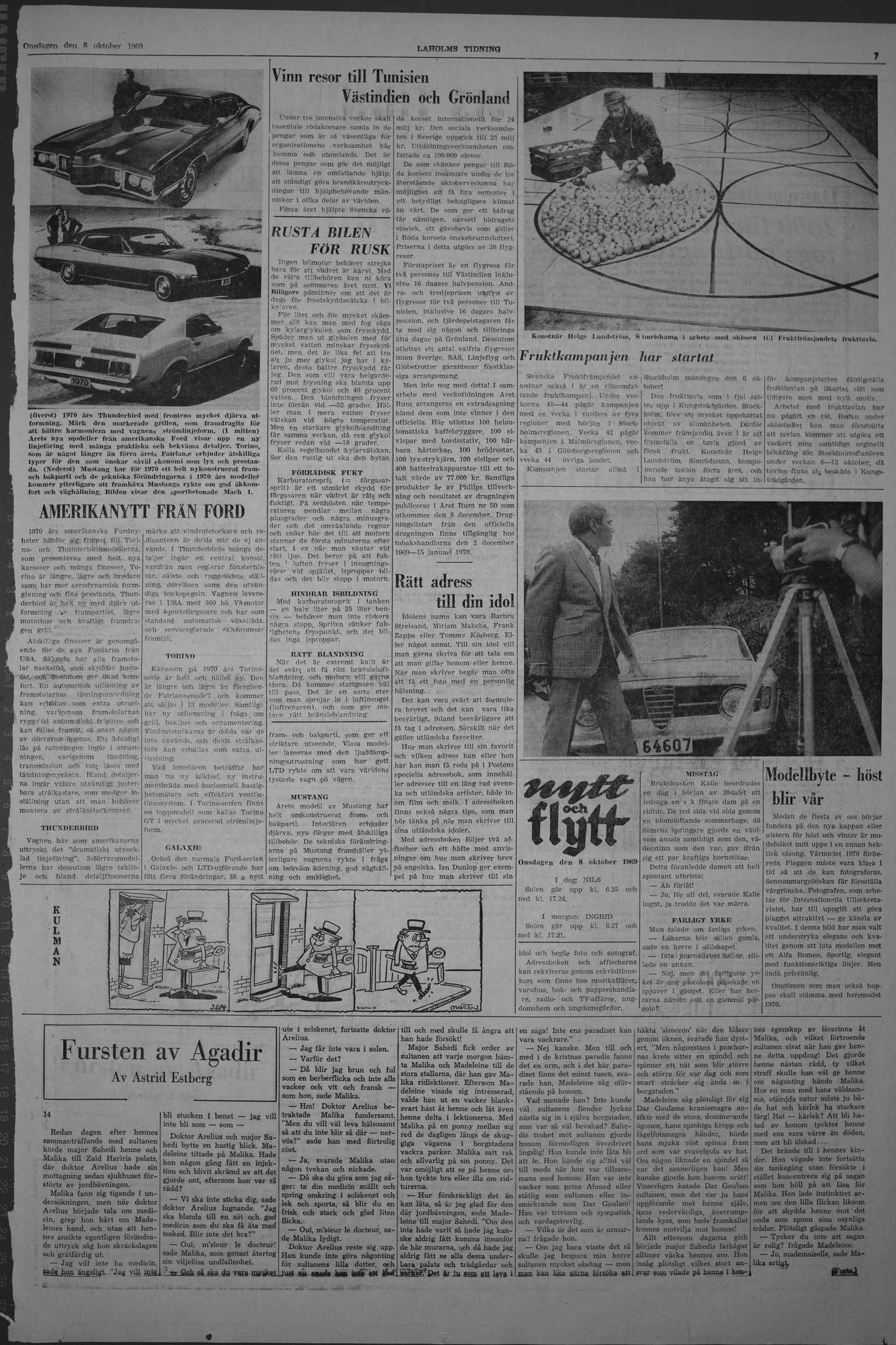Laholms Tidning Onsdag 8 oktober 1969, sida 7