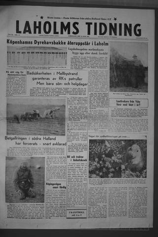 Förstasidan, Torsdag 12 juni 1958