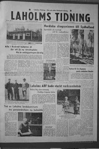 Förstasidan, Onsdag 13 augusti 1958