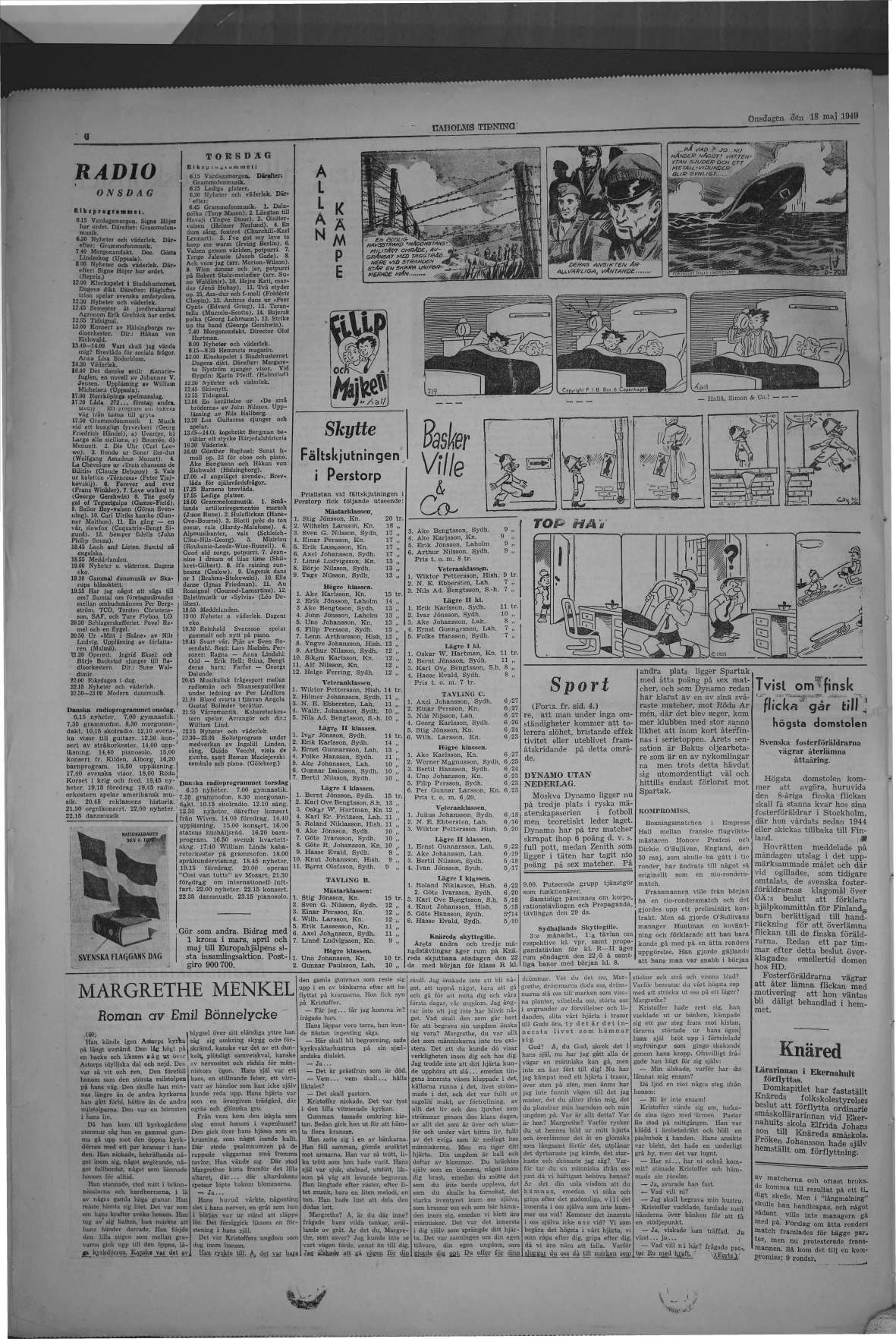Laholms Tidning Onsdag 18 maj 1949, sida 6