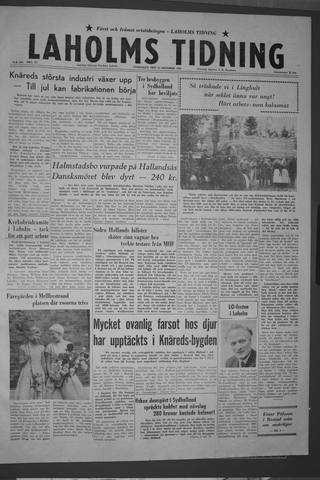 Förstasidan, Onsdag 15 oktober 1958