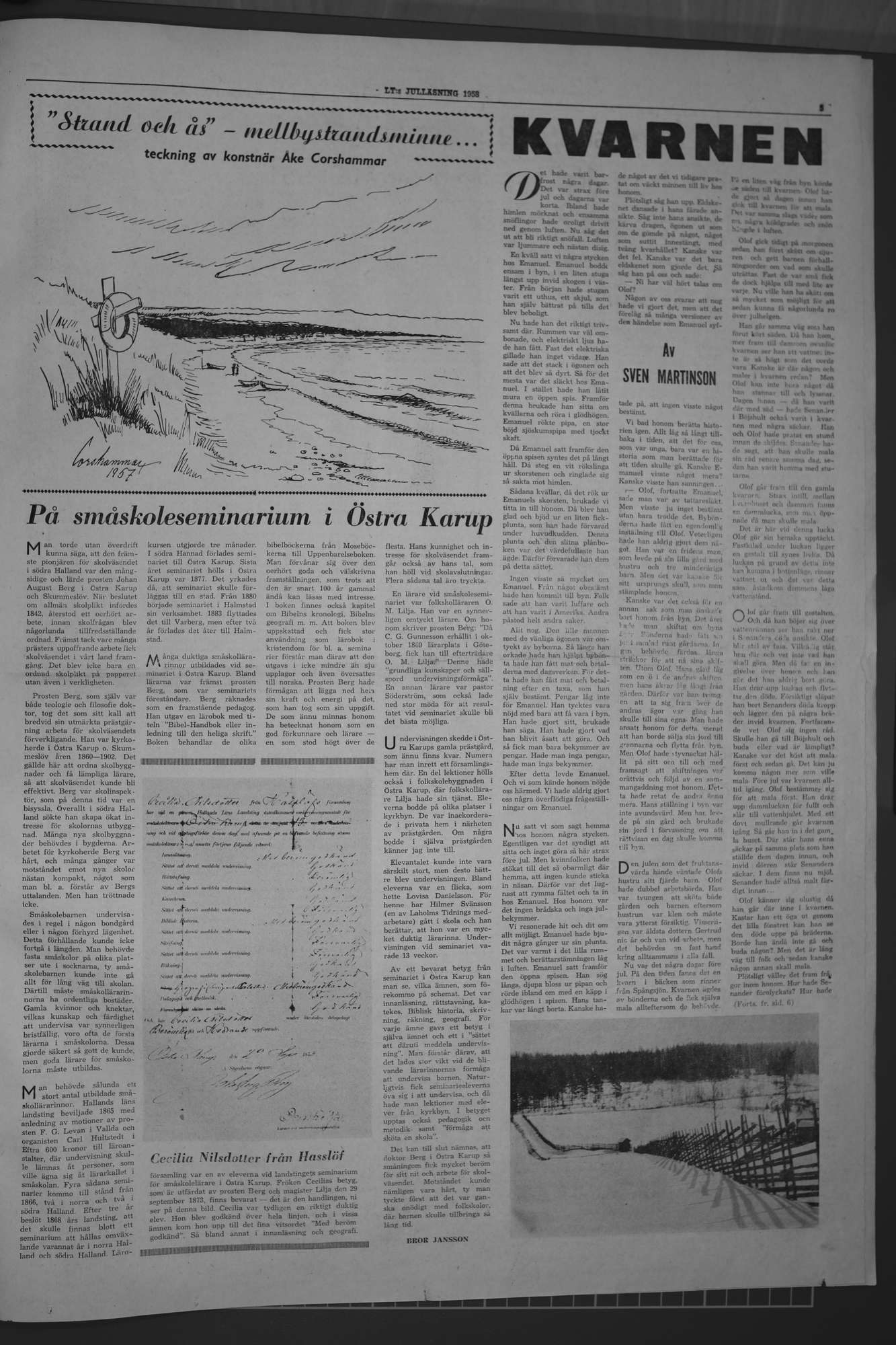 Laholms Tidning Torsdag 18 december 1958, sida 13