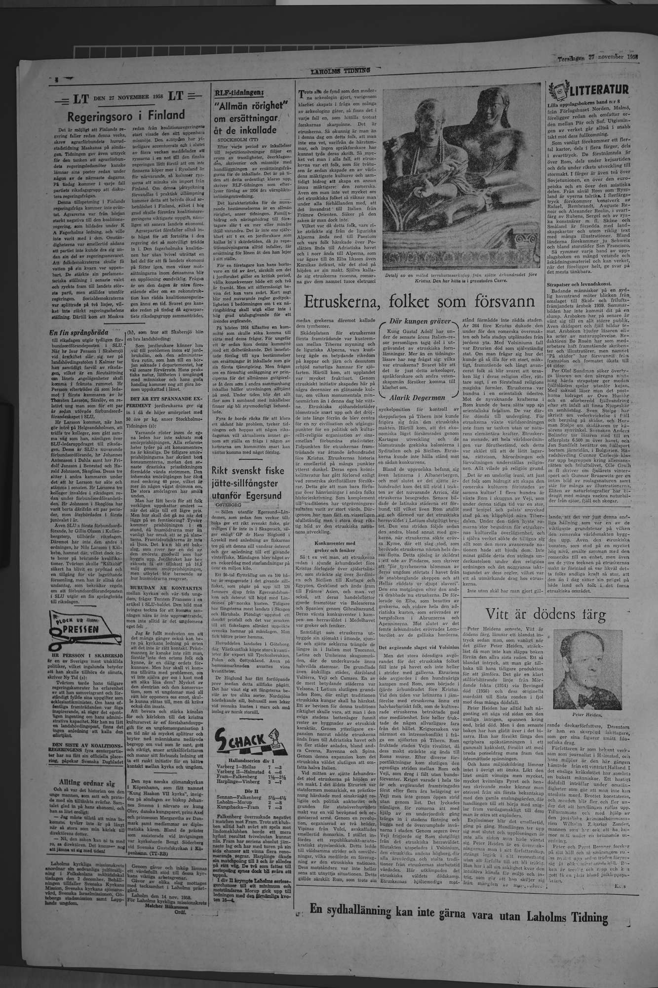 Laholms Tidning Torsdag 27 november 1958, sida 4