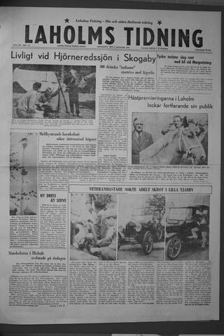 Förstasidan, Onsdag 6 augusti 1958