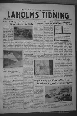 Förstasidan, Lördag 6 december 1958