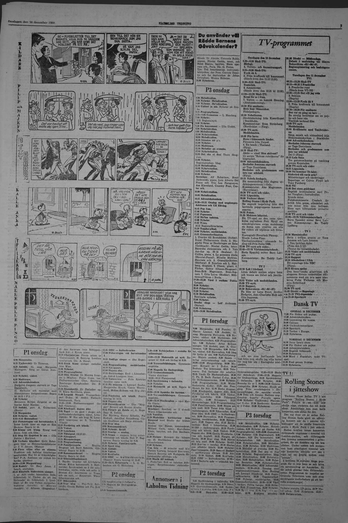Laholms Tidning Onsdag 10 december 1969, sida 5