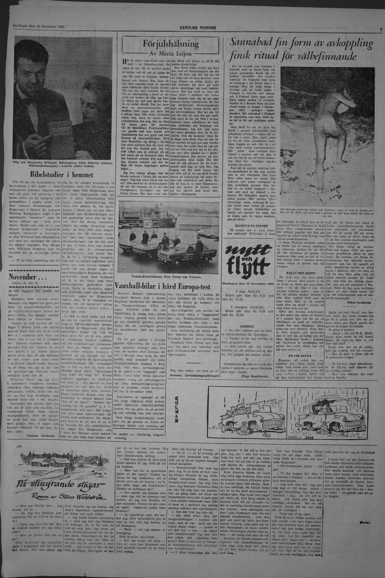 Laholms Tidning Onsdag 10 december 1969, sida 7