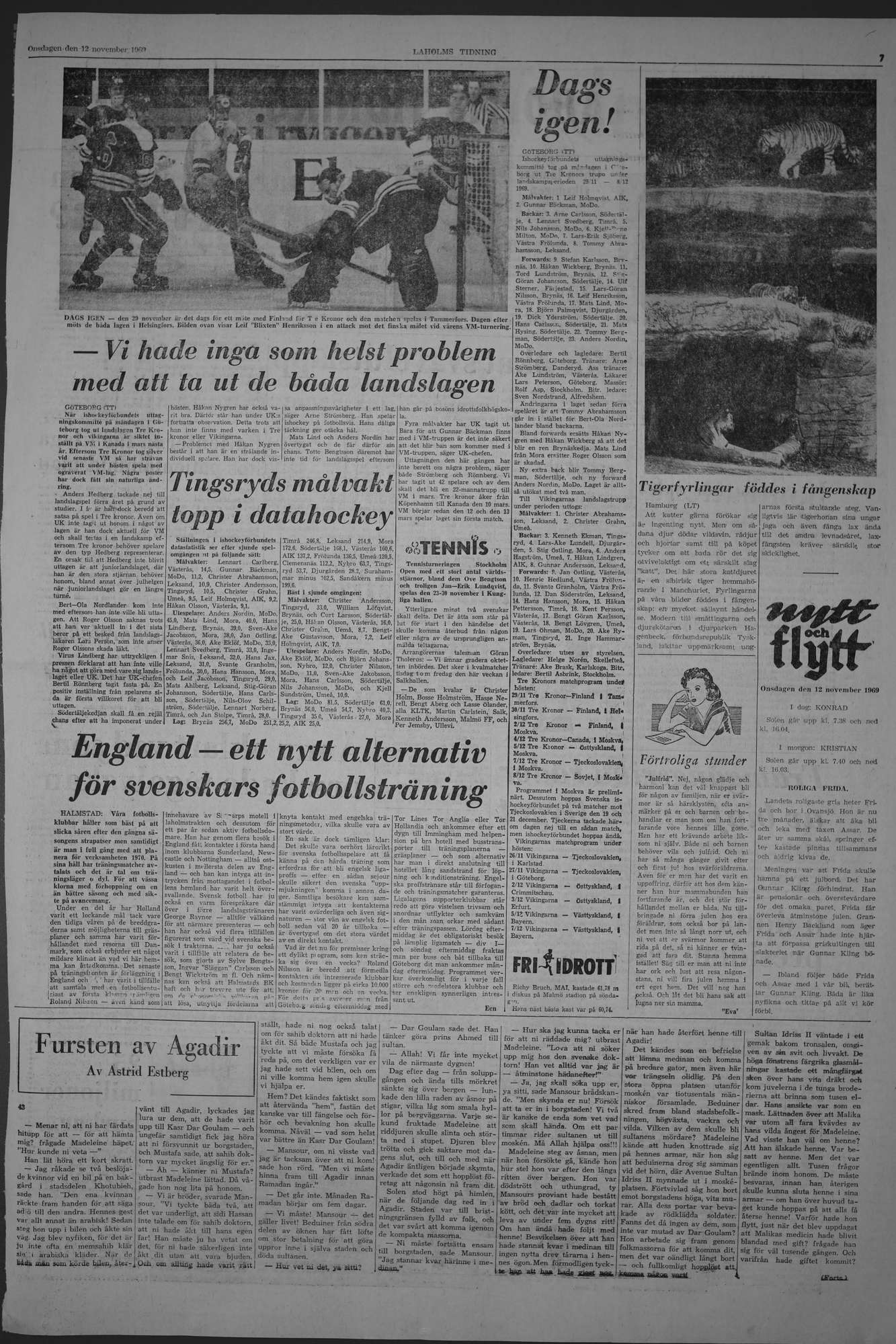 Laholms Tidning Onsdag 12 november 1969, sida 7