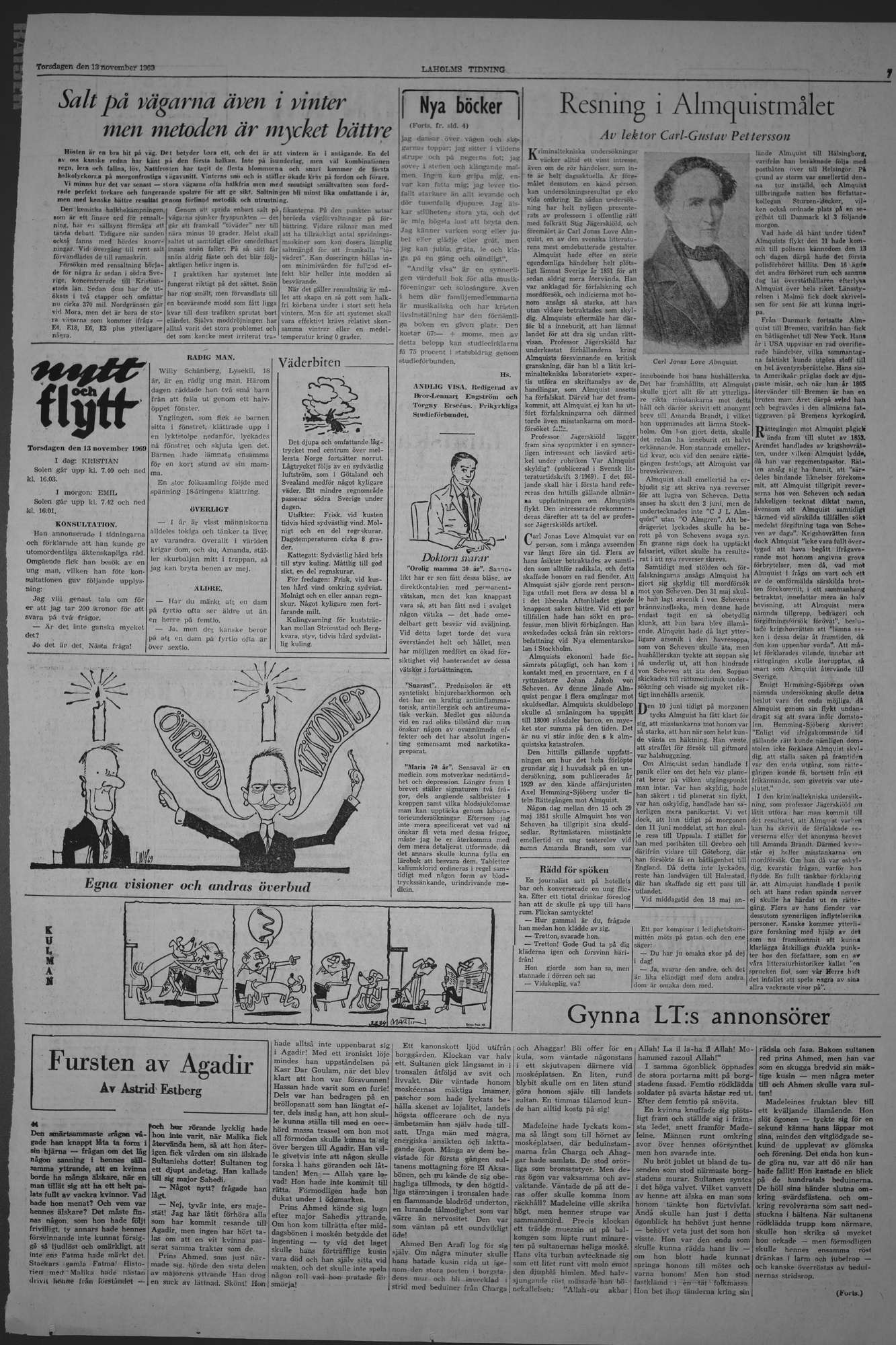 Laholms Tidning Torsdag 13 november 1969, sida 7