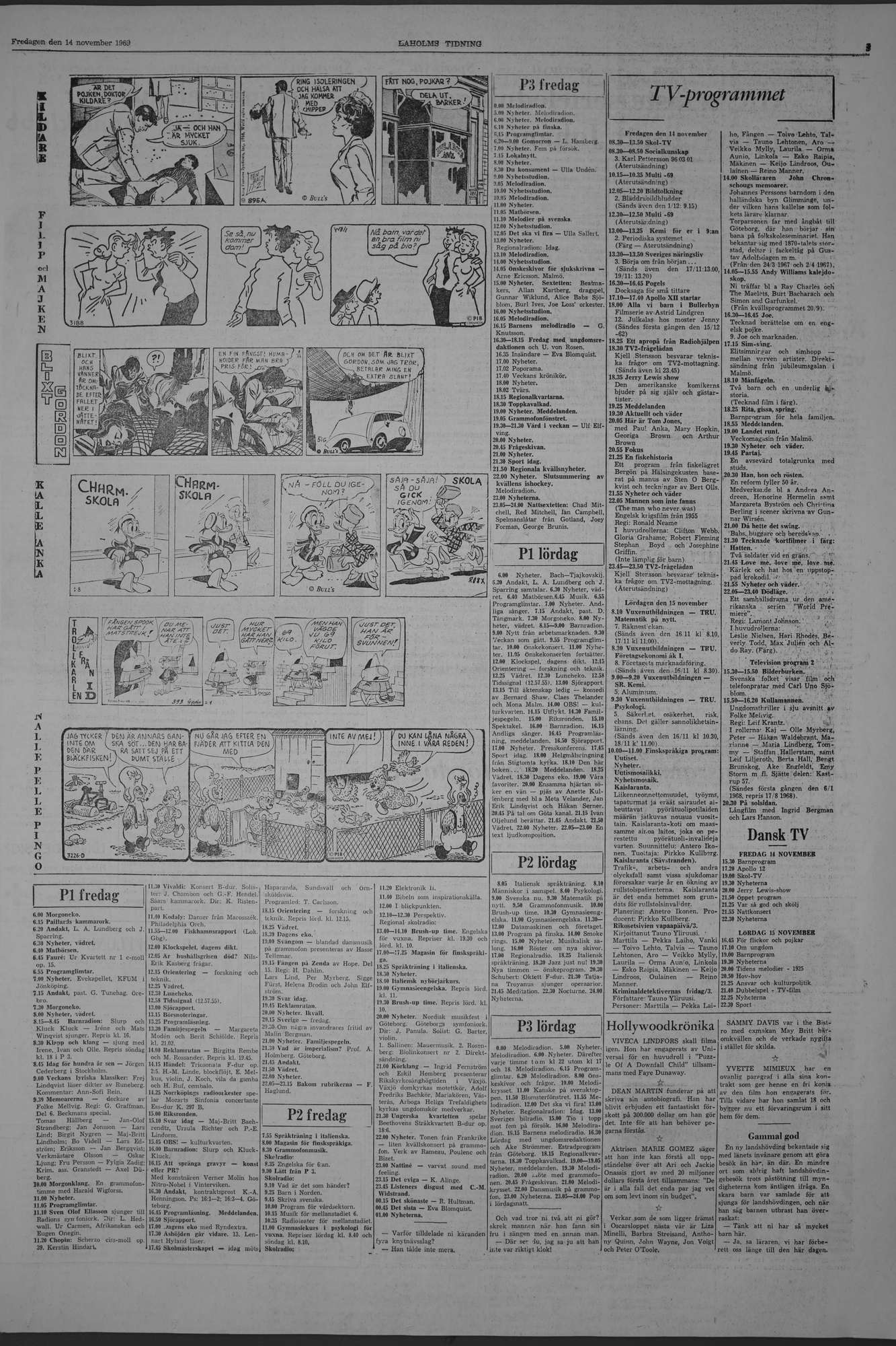 Laholms Tidning Fredag 14 november 1969, sida 5