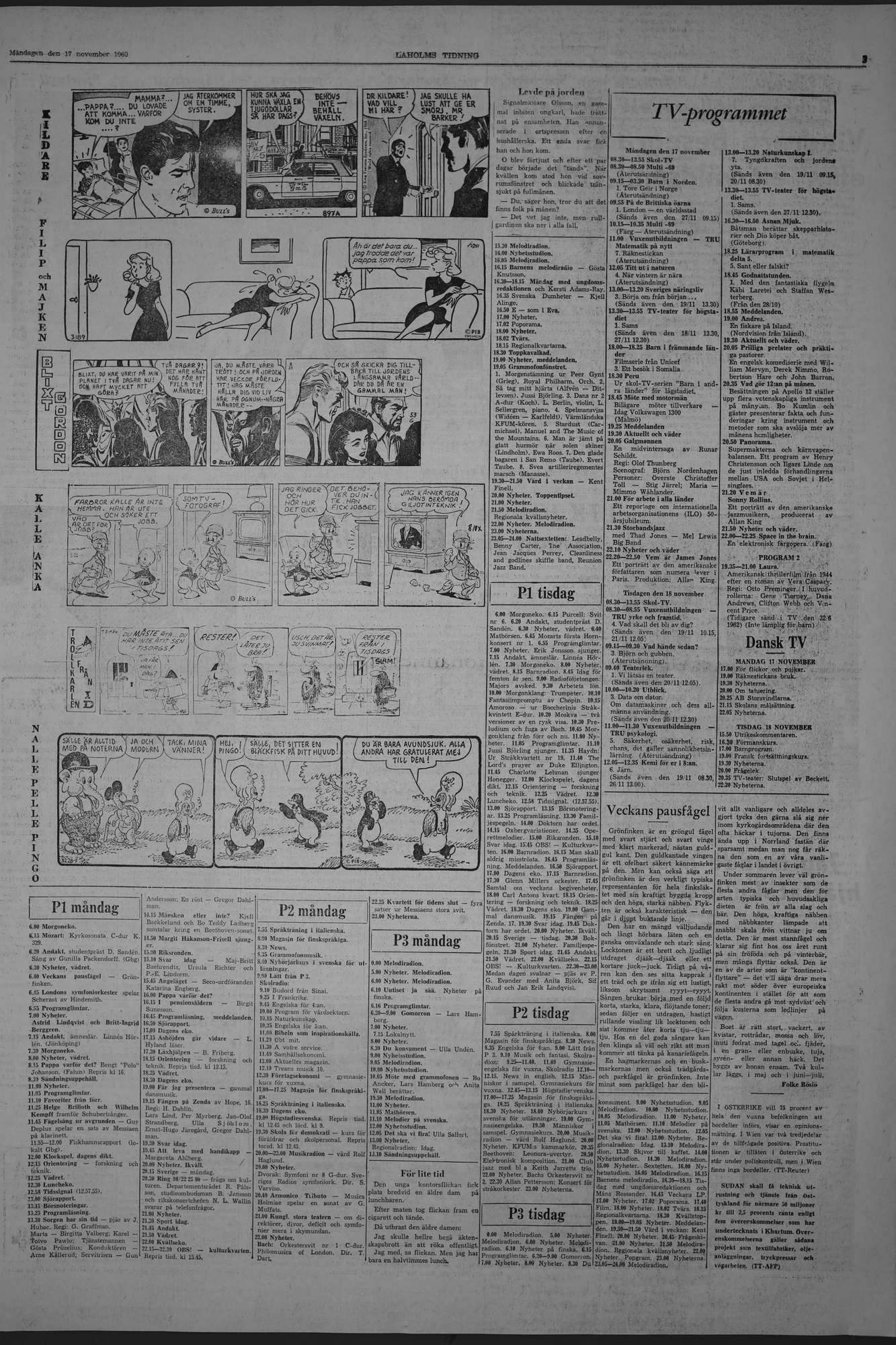 Laholms Tidning Måndag 17 november 1969, sida 5