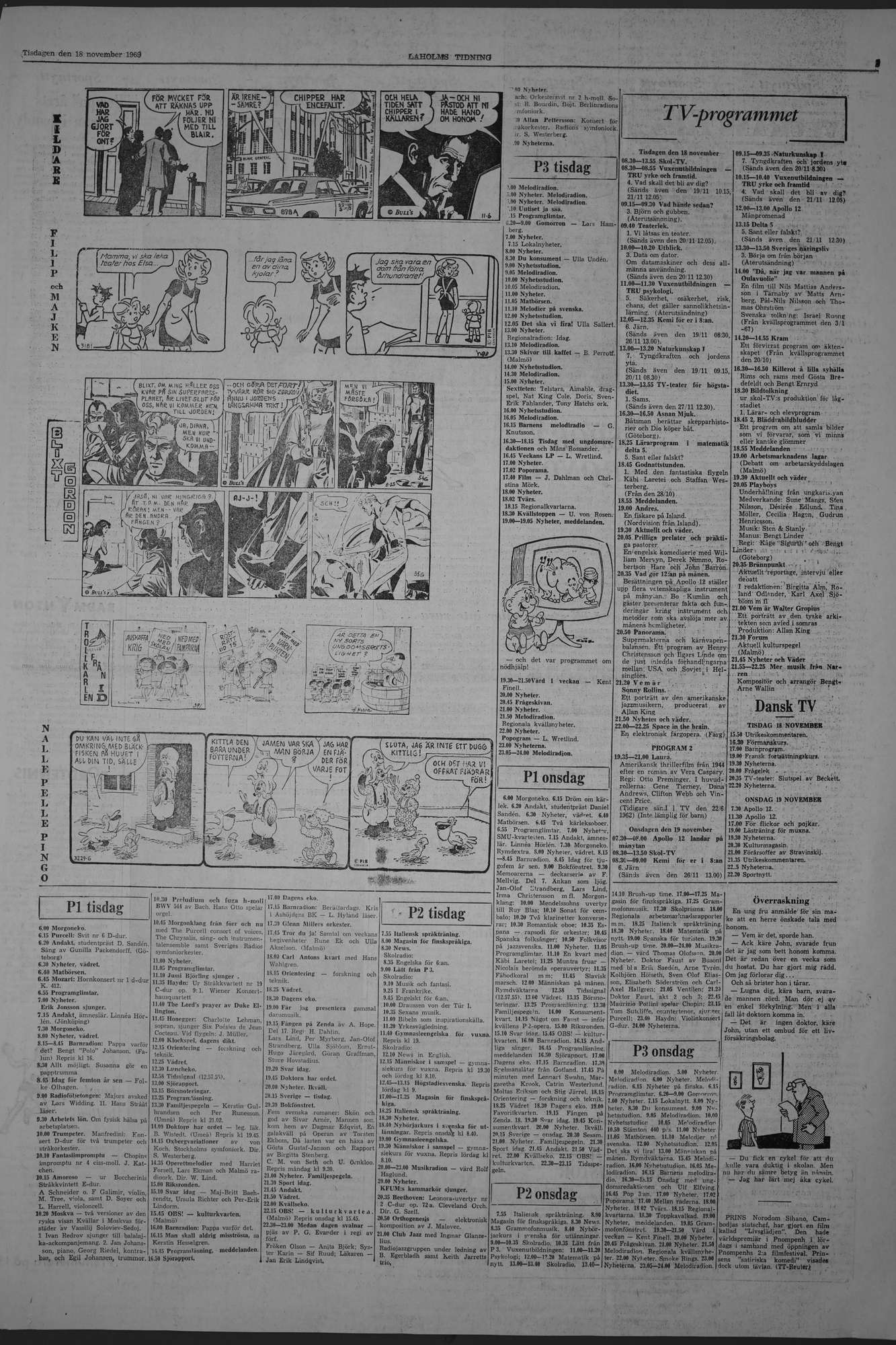 Laholms Tidning Tisdag 18 november 1969, sida 5