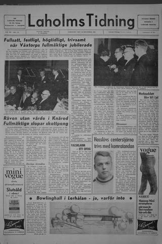 Förstasidan, Lördag 20 december 1969