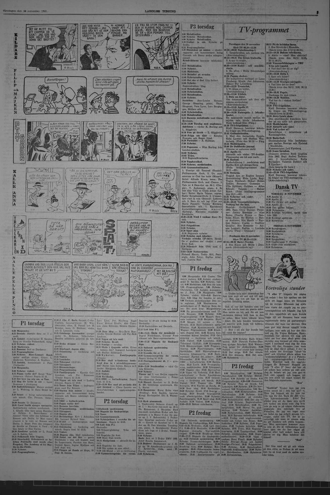 Laholms Tidning Torsdag 20 november 1969, sida 5
