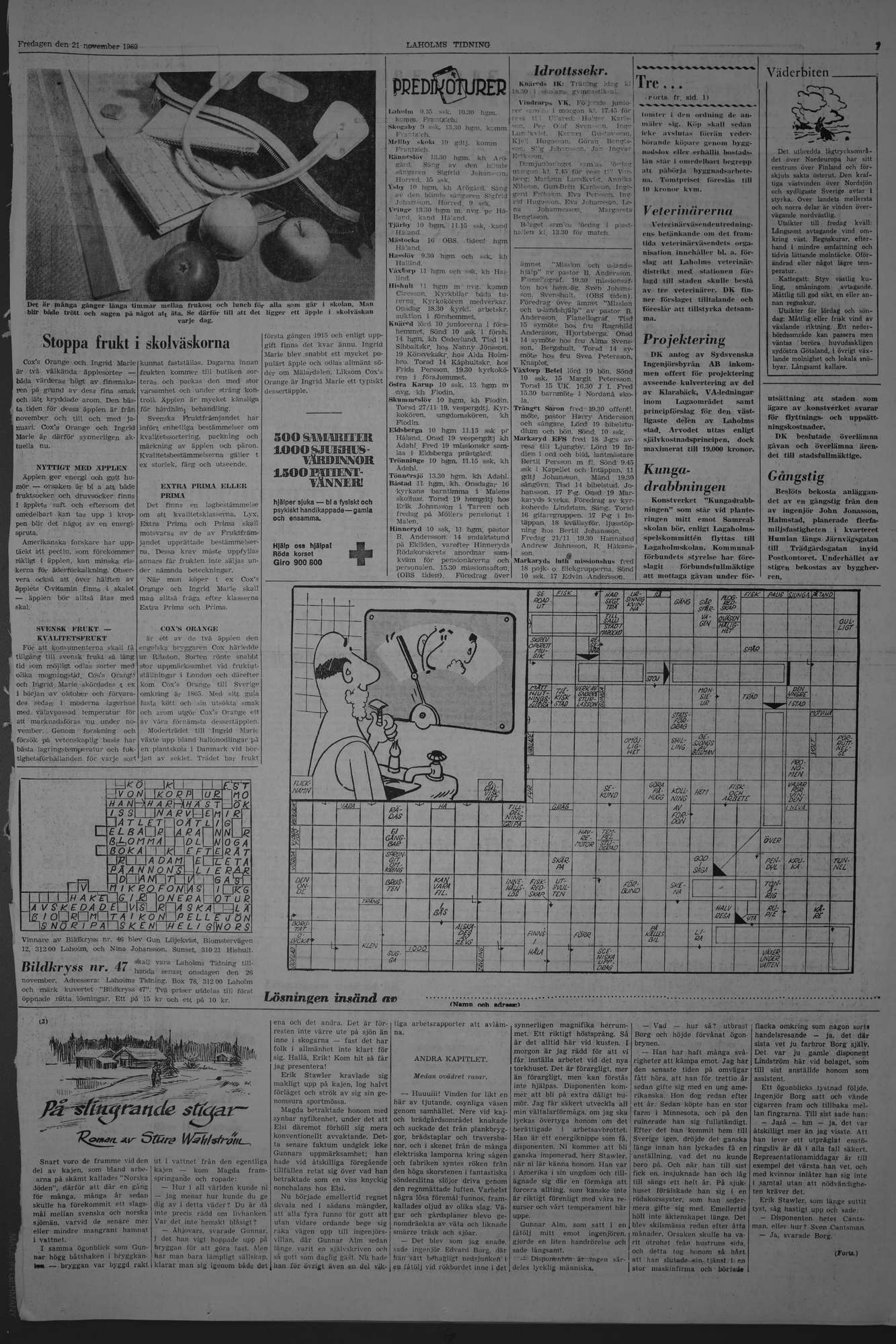Laholms Tidning Fredag 21 november 1969, sida 7