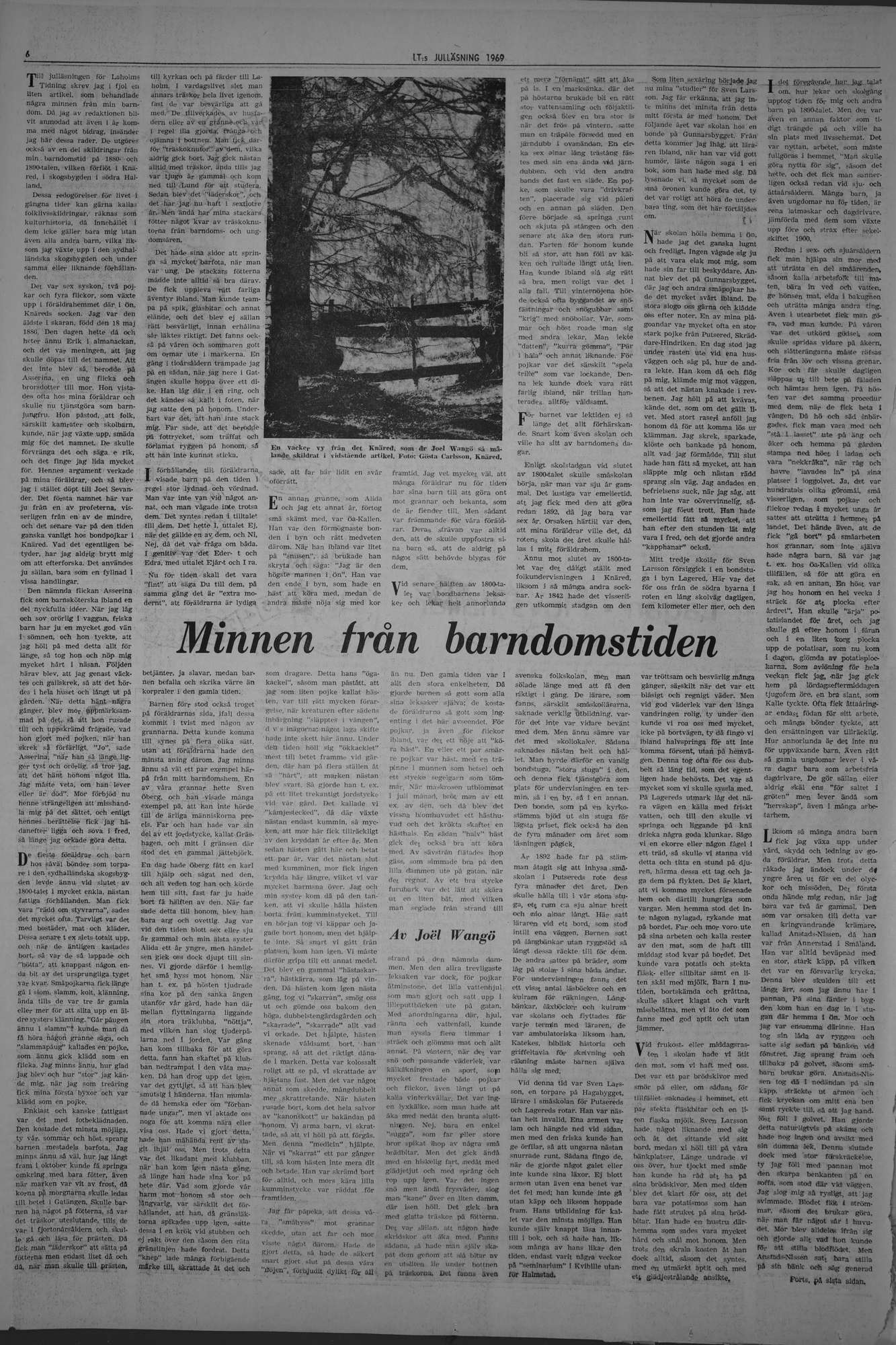 Laholms Tidning Tisdag 23 december 1969, sida 14