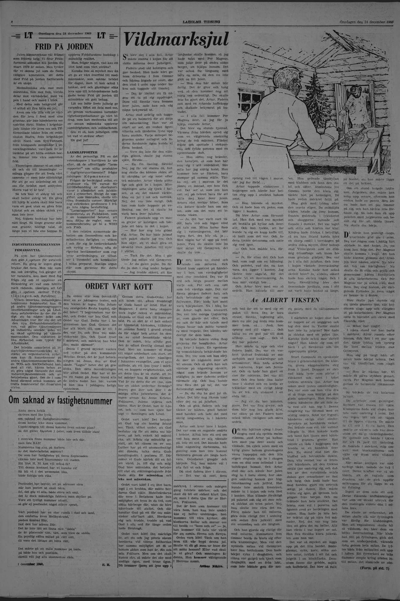 Laholms Tidning Onsdag 24 december 1969, sida 4